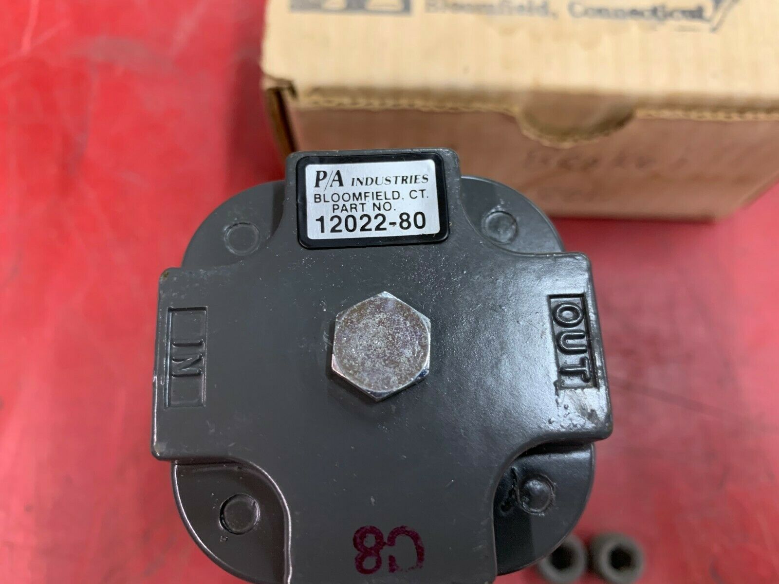 NEW IN BOX P/A INDUSTRIES PNEUMATIC PRESSURE REGULATOR 12022-80