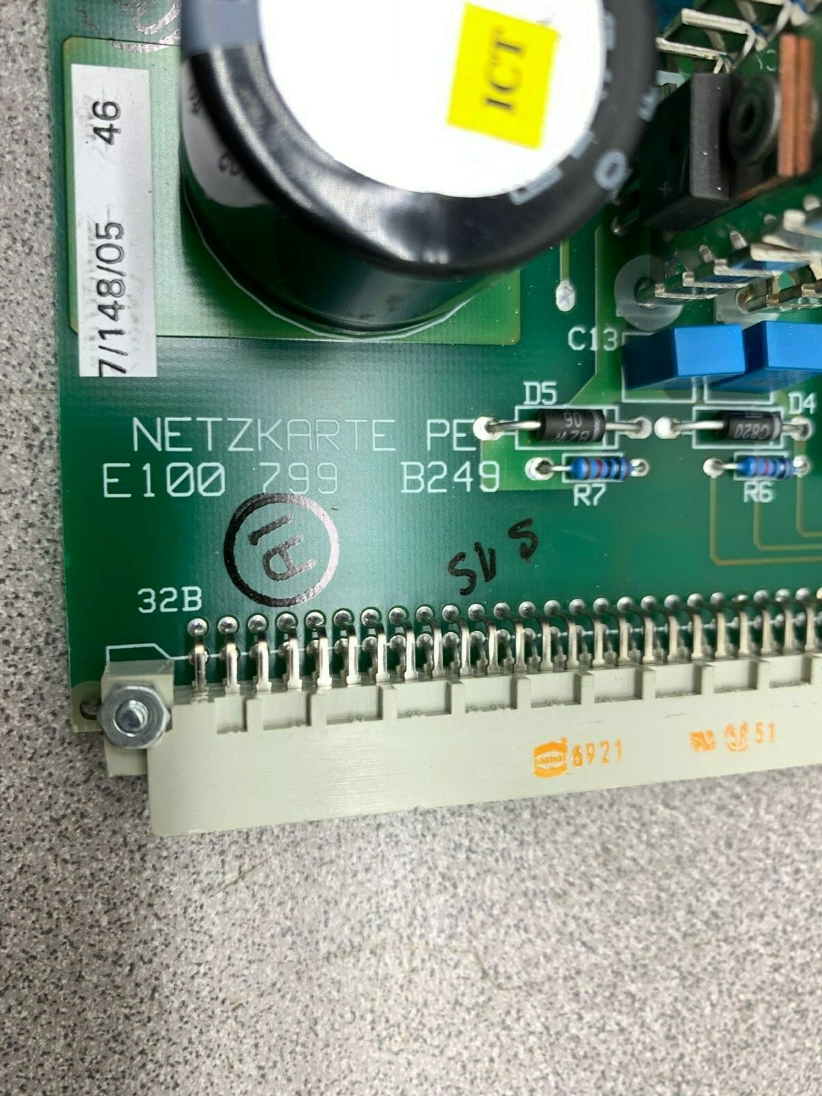 USED NETZKARTE NETWORK CARD E100 799 B249