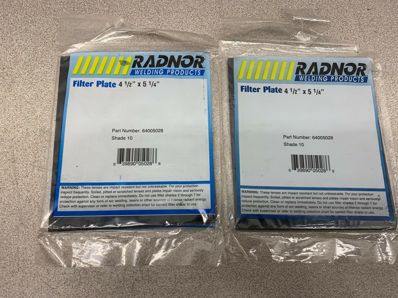 LOT OF 2 NEW NO BOX RADNOR FILTER PLATE 64005028