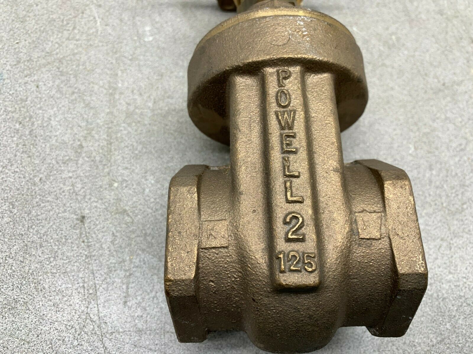 NEW NO BOX POWELL 2" FIG. 507 125 GATE VALVE 233D300H36