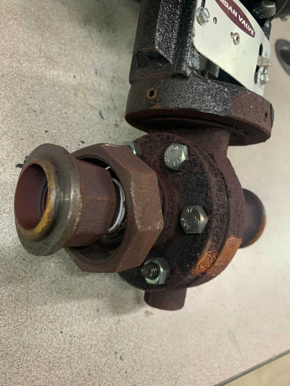 USED JORDAN 3/4" SLIDING GATE VALVE MODEL 70