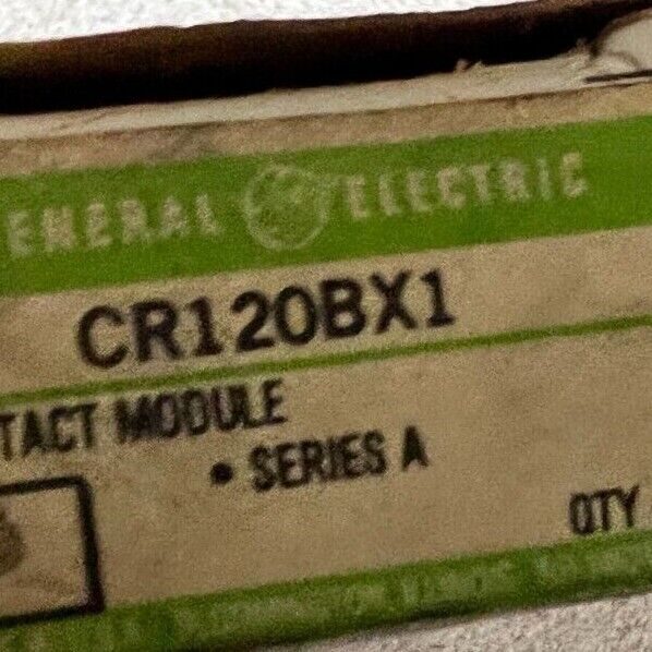 BOX OF 4 NEW IN BOX GE MODULE CR120BX1