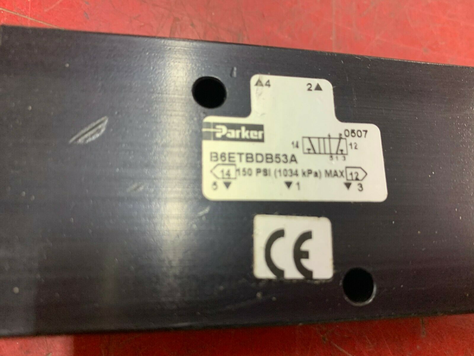 NEW NO BOX PARKER VALVE B6ETBDB53A