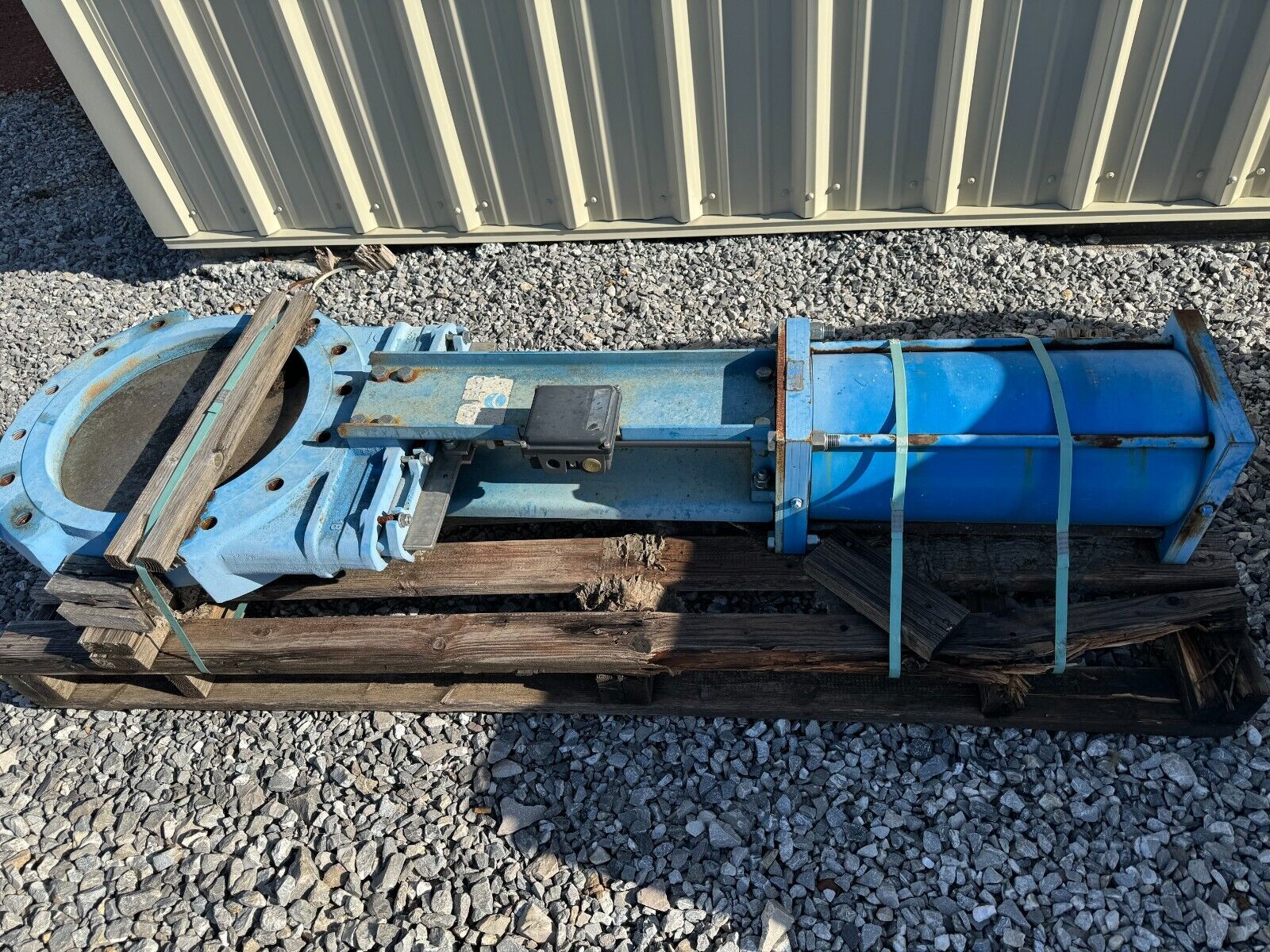 ORBINOX 10" BORE KNIFE GATE VALVE 19" STORKE PAPG4NE3K2