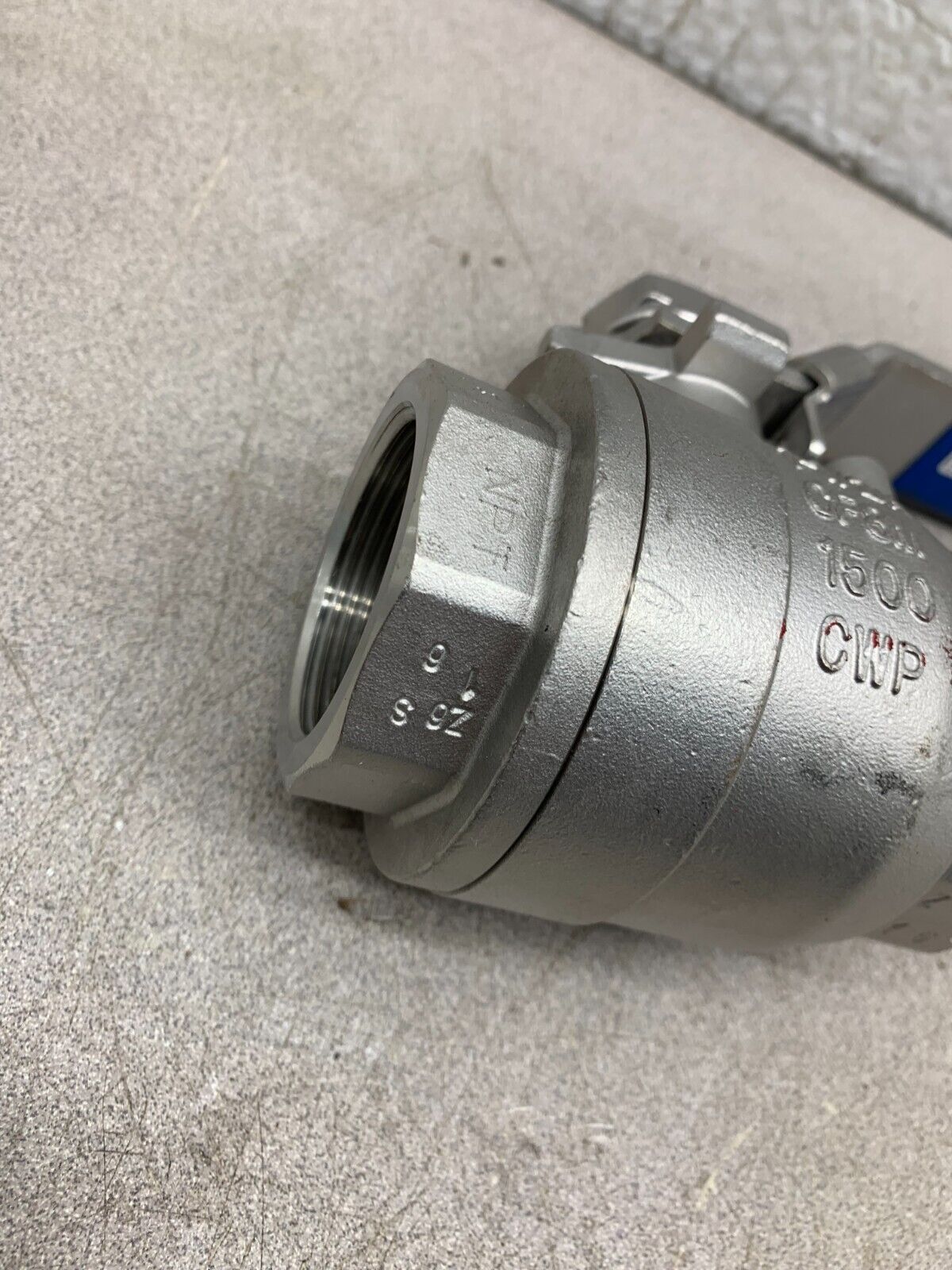 NEW FNW 1-1/2" FIG. 220A 150 WSP STAINLESS BALL VALVE 1-1/2K CF8M 1500 CWP