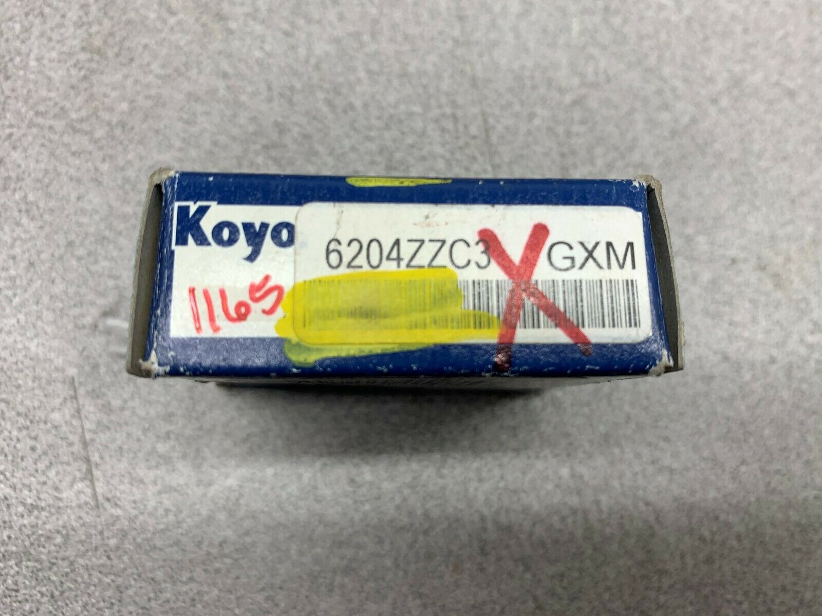 LOT OF 3 NEW IN BOX KOYO BEARING 6204ZZC3