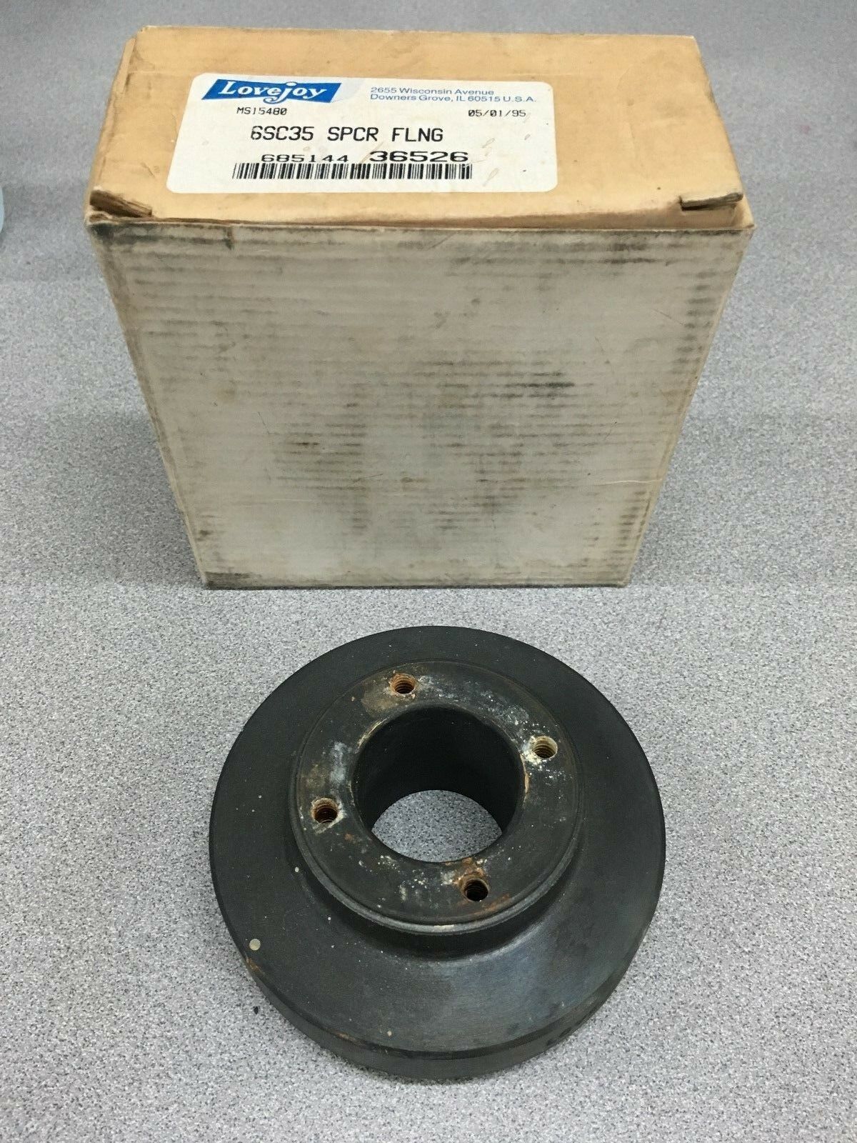 NEW IN BOX LOVEJOY 6SC35 SPROCKET FLANGE 36526