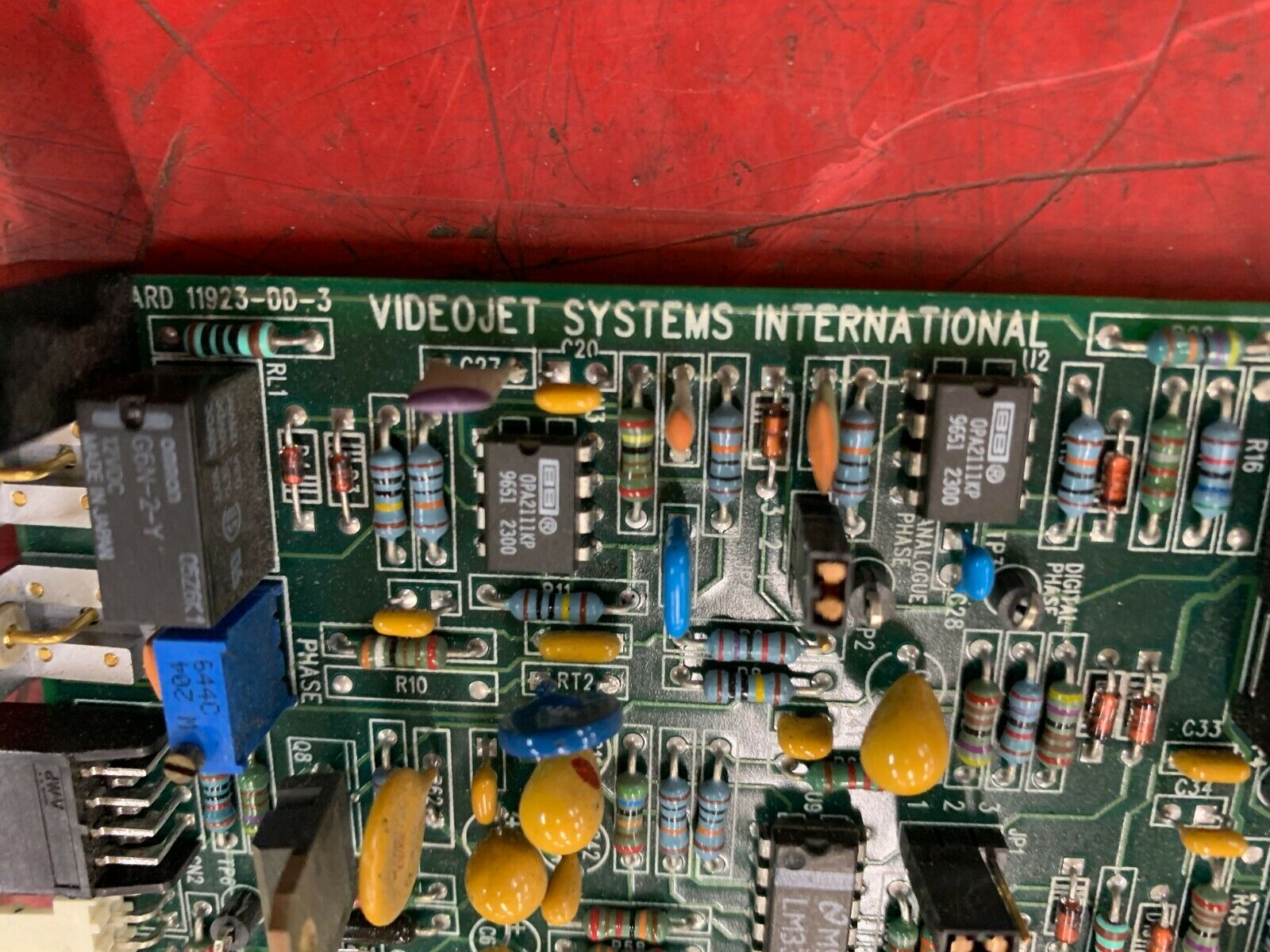 USED VIDEOJET CIRCUIT BOARD 11923-DD-3