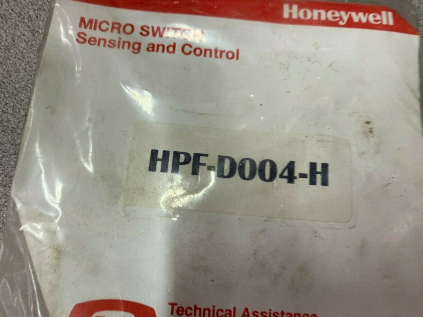 NEW IN BAG HONEYWELL FIBER OPTIC CABLE HPF-D004-H