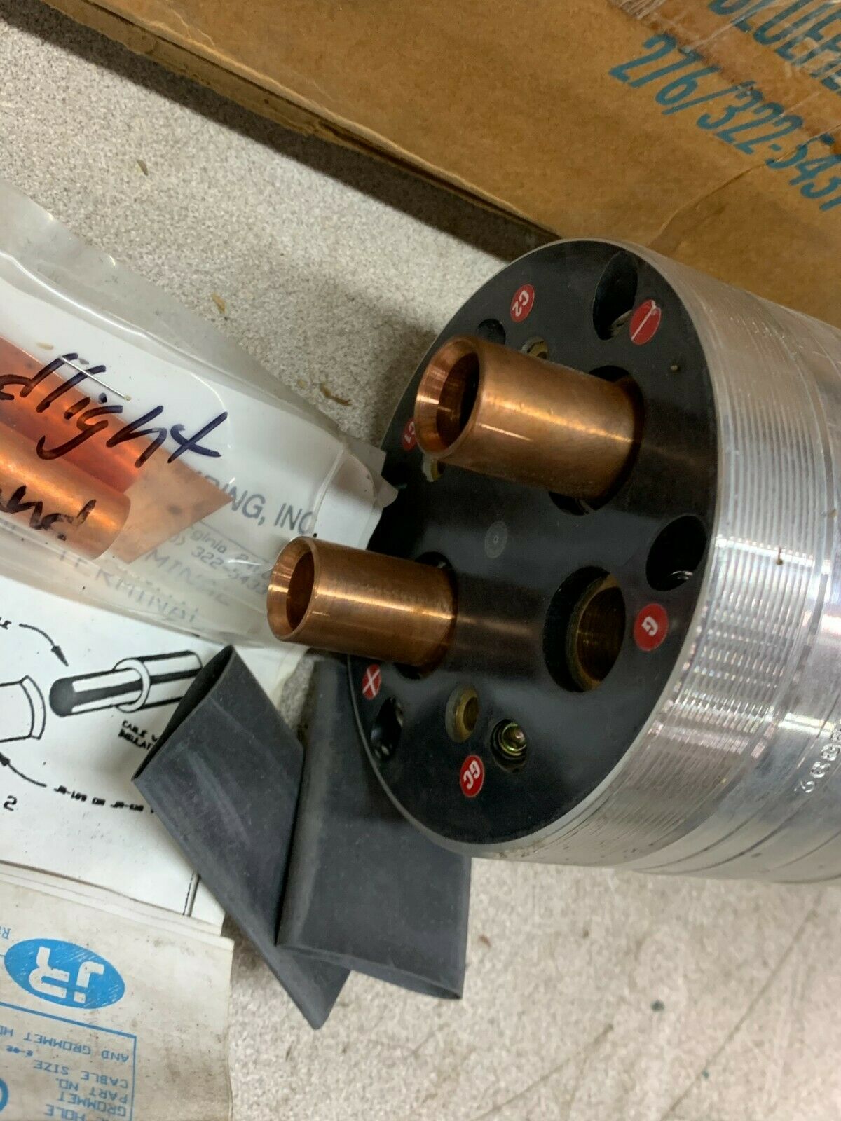 NEW J&R MANUFACTURING RECEPTACLE PART JR-7600RB-109