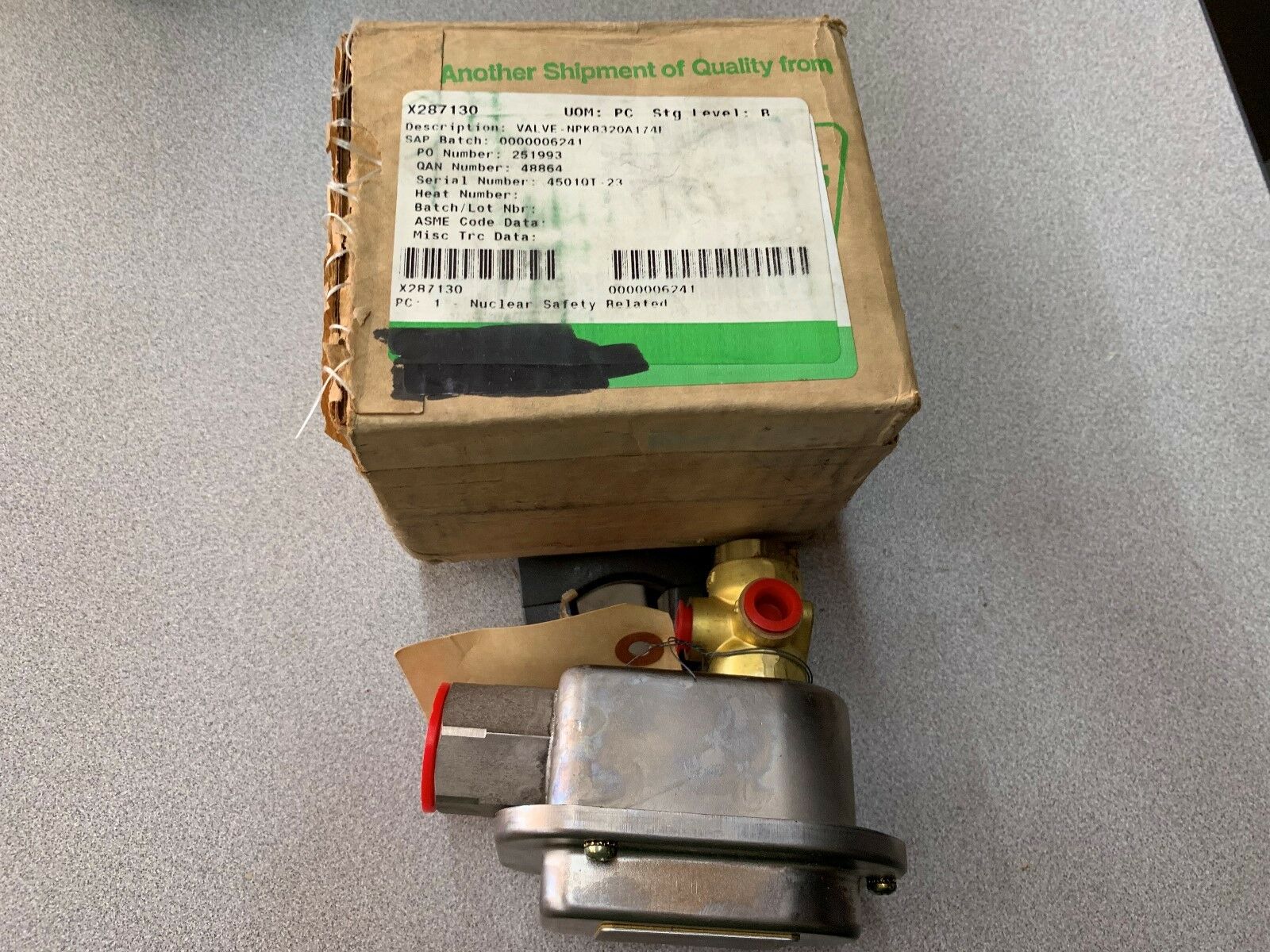 NEW IN BOX ASCO VALVE NPK8320A174E