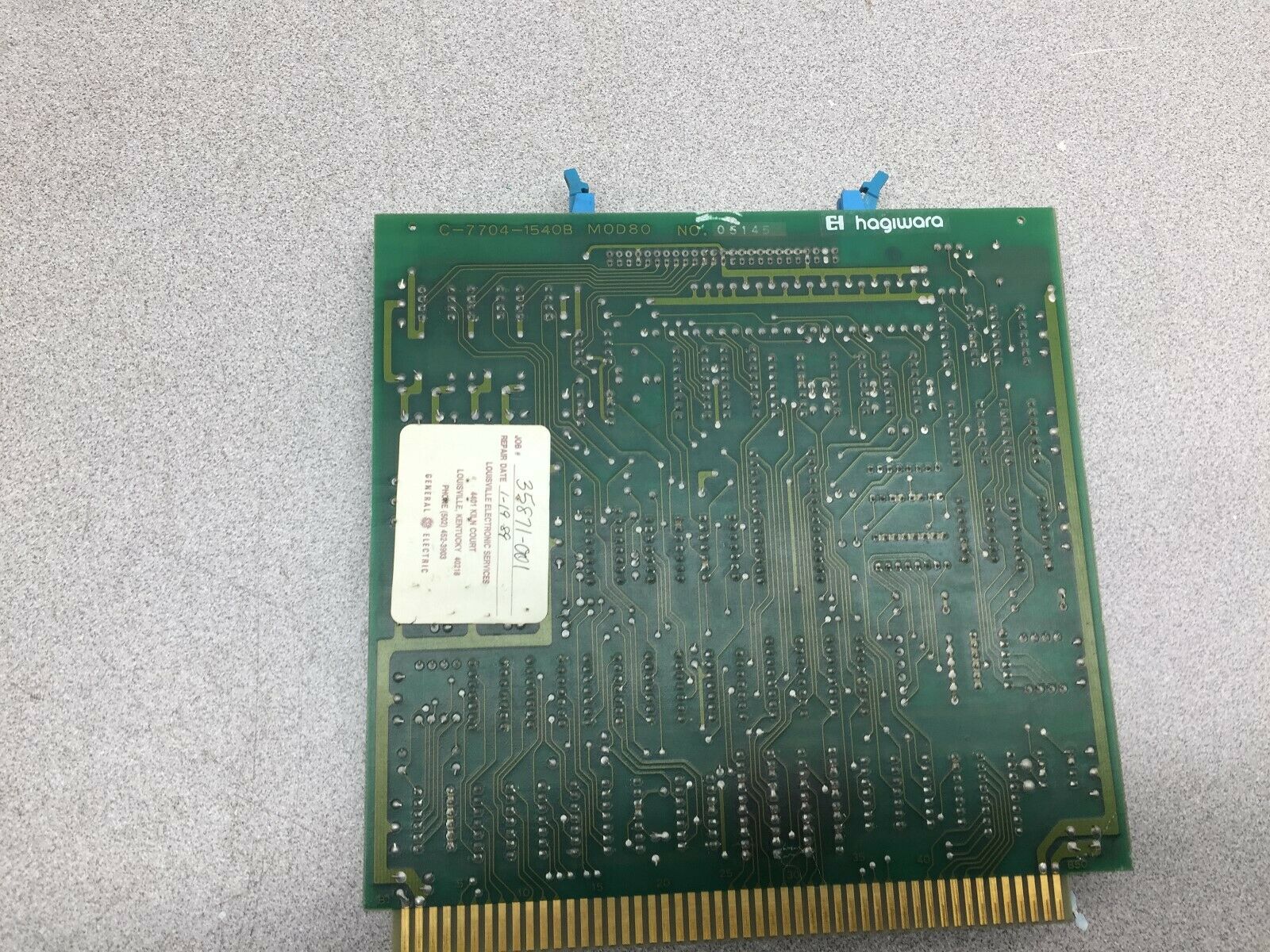 USED EL HAGIWARA CIRCUIT BOARD C-7704-1540B