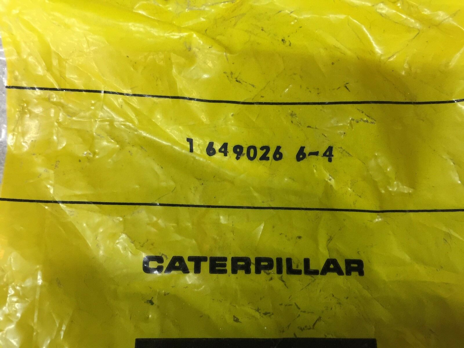 NEW IN BAG CATERPILLAR SEAL 1 649026 6-4