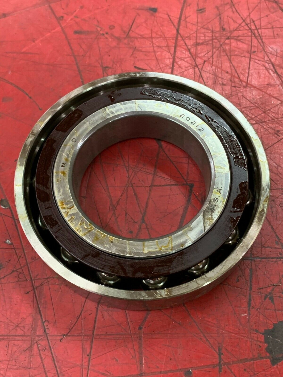 NEW NO BOX NEW DEPARTURE NDH ANGULAR CONTACT BEARING Q20212DTL7