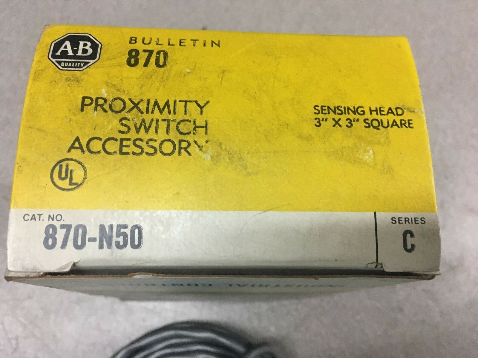 NEW IN BOX ALLEN BRADLEY PROXIMITY SWITCH 870-N50 SERIES C