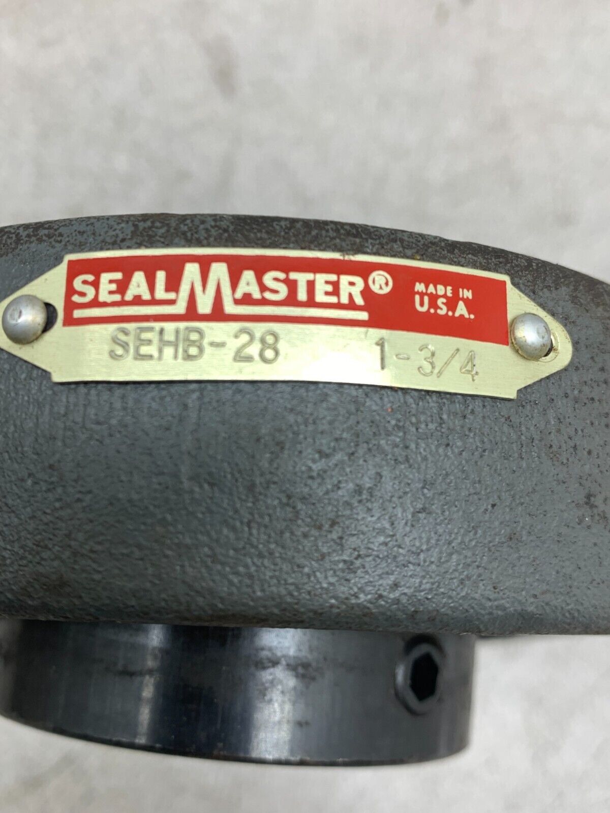 NEW NO BOX SEALMASTER HANGER BEARING 1-3/4" BORE SEHB-28