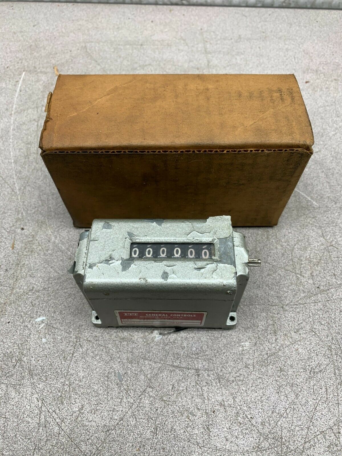 NEW IN BOX ITT GENERAL CONTROLS 240V. TIMER CE600AS604