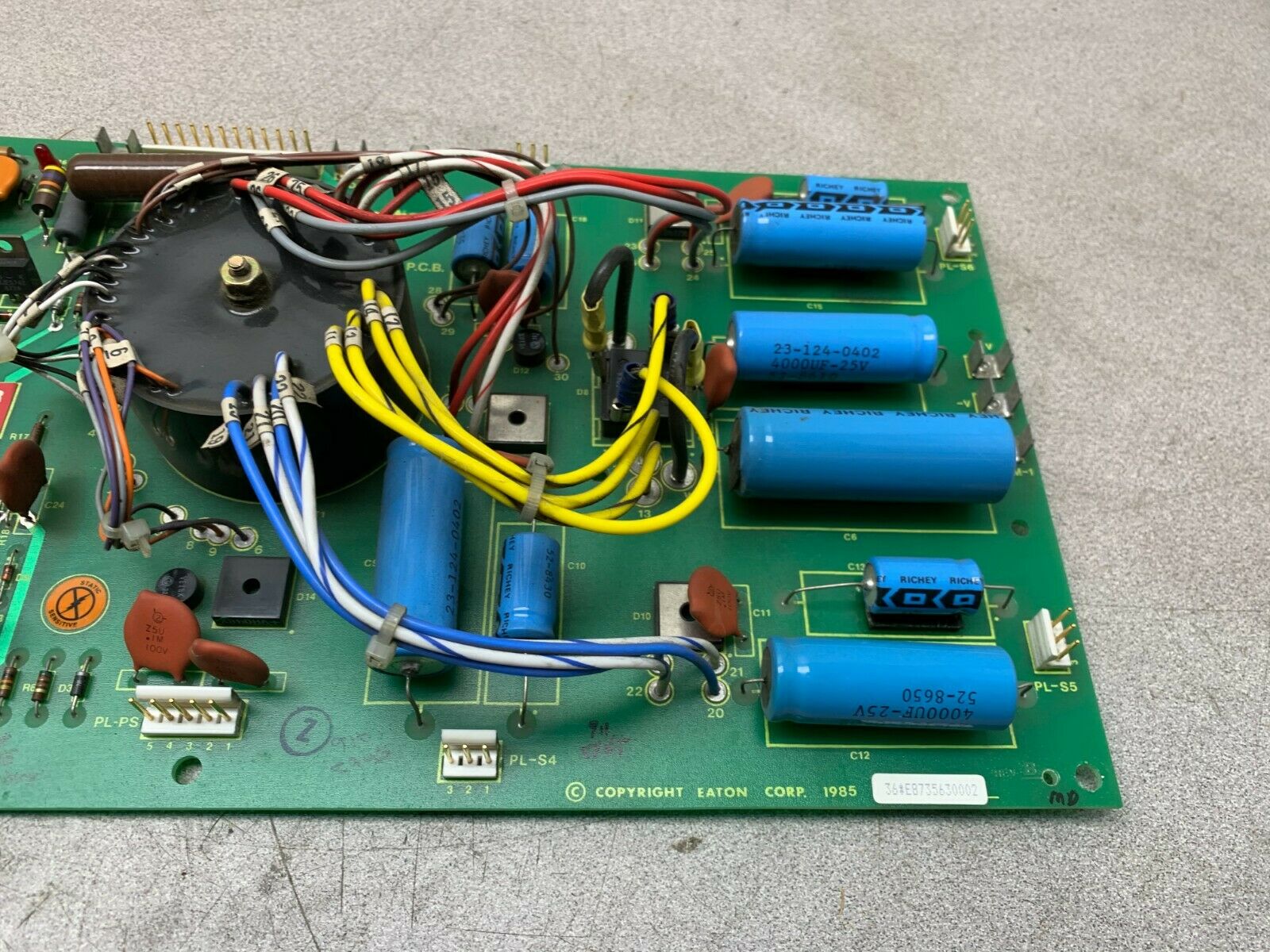 USED DYNAMIC POWER SUPPLY BOARD 15-590-2