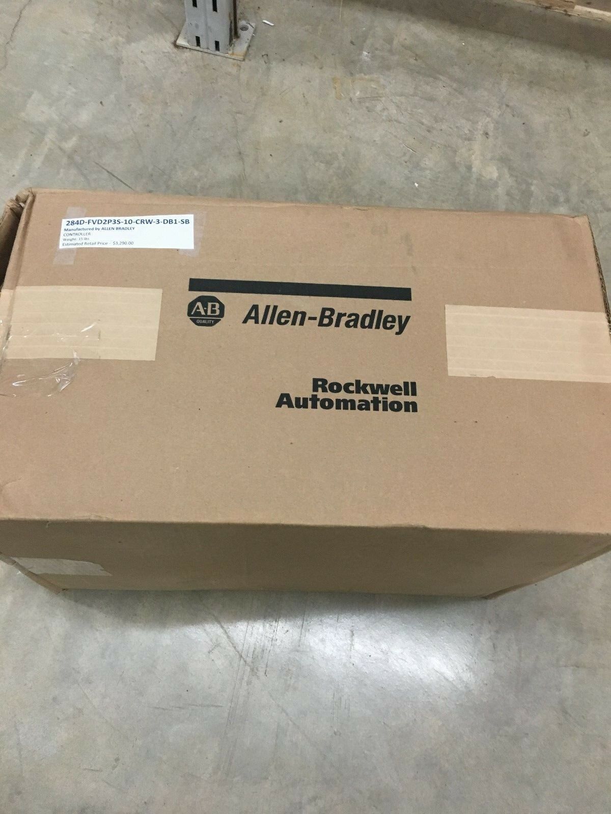 NEW ALLEN-BRADLEY GuardMaster ARMORSTART CONTROLLER 284D-FVD2P3S-10-CRW-3-DB1-SB