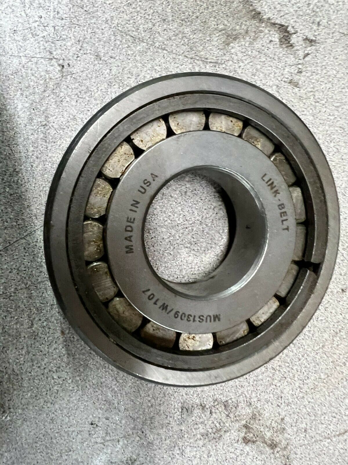 NEW IN BOX LINKBELT MUS1309/W107 CYLINDRICAL BEARING MUS1309TM