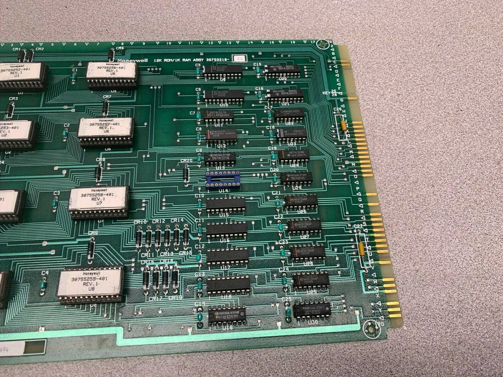 USED HONEYWELL CIRCUIT BOARD 30750218-010