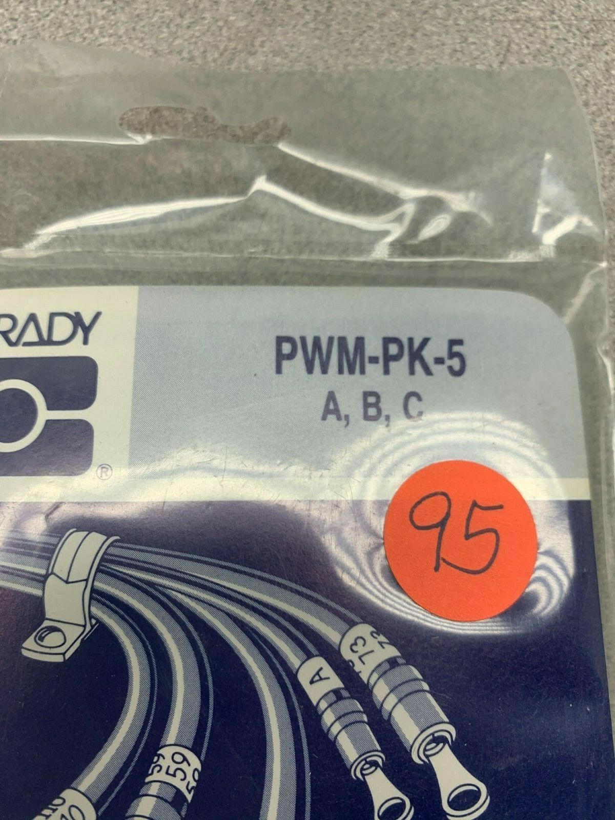 LOT OF 5 NEW IN PACKAGE BRADY WIRE MARKER BOOK PWM-PK-5