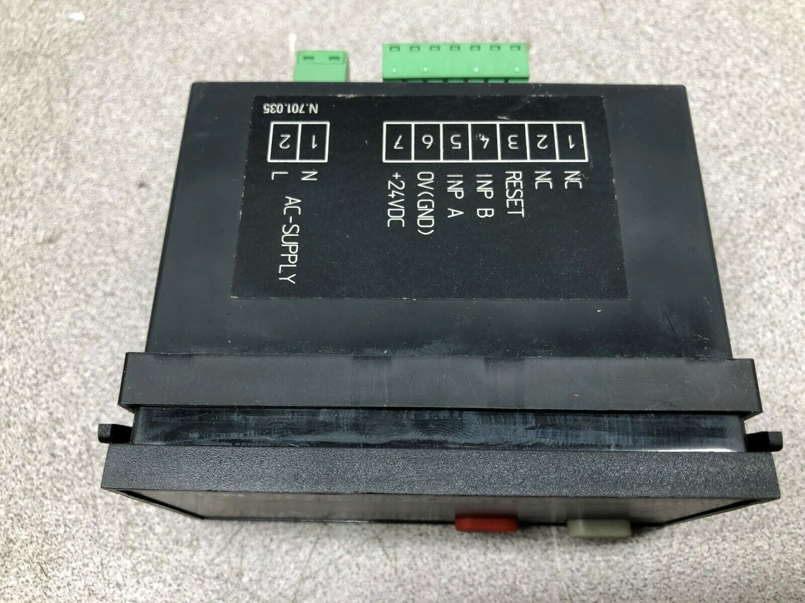 USED EATON 90-260 VAC MULTI FUNCTION COUNTER DISPLAY E5-496-E0401