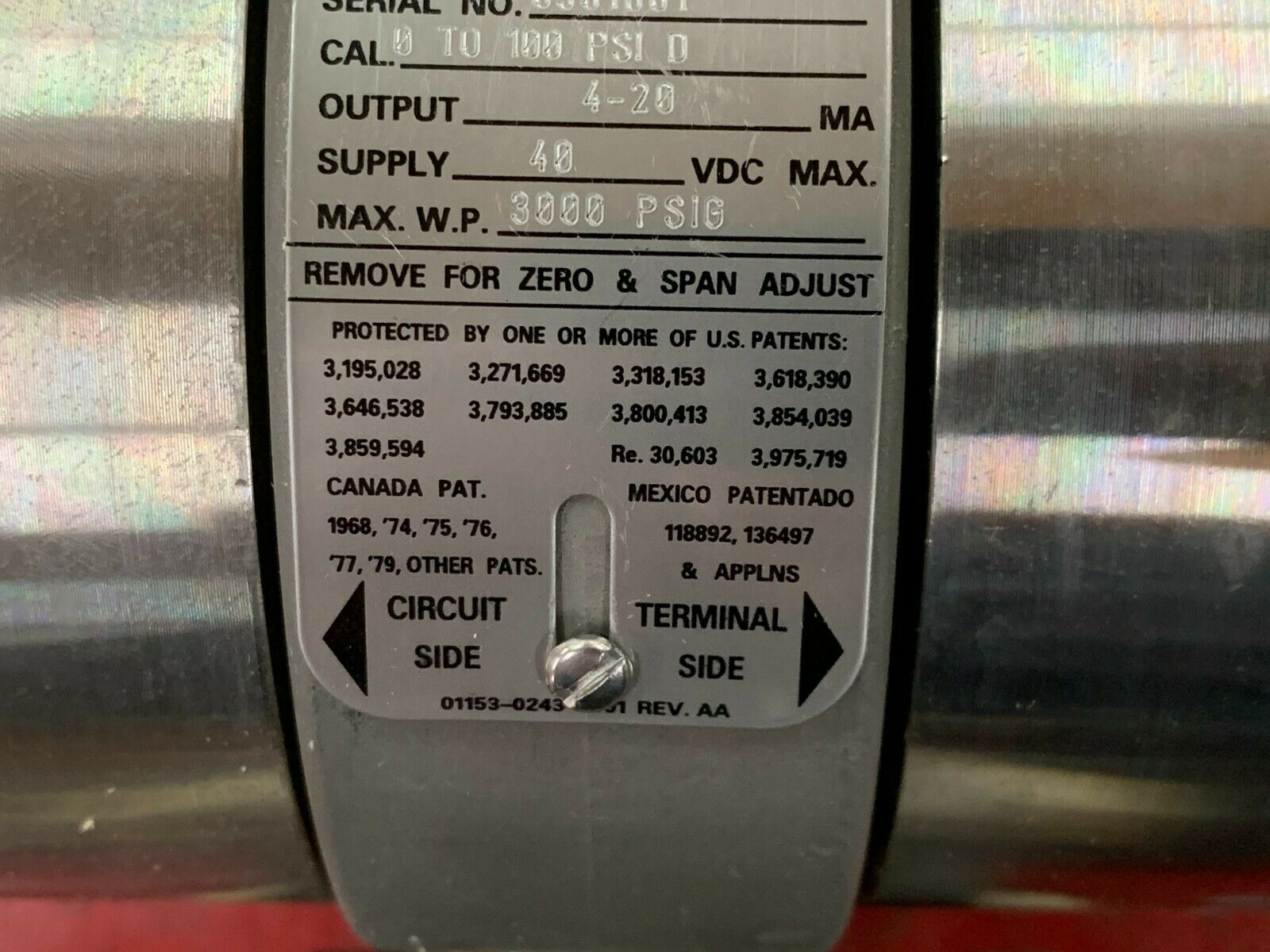 NEW NO BOX ROSEMOUNT NUCLEAR TRANSMITTER 1153HD6PAN0132