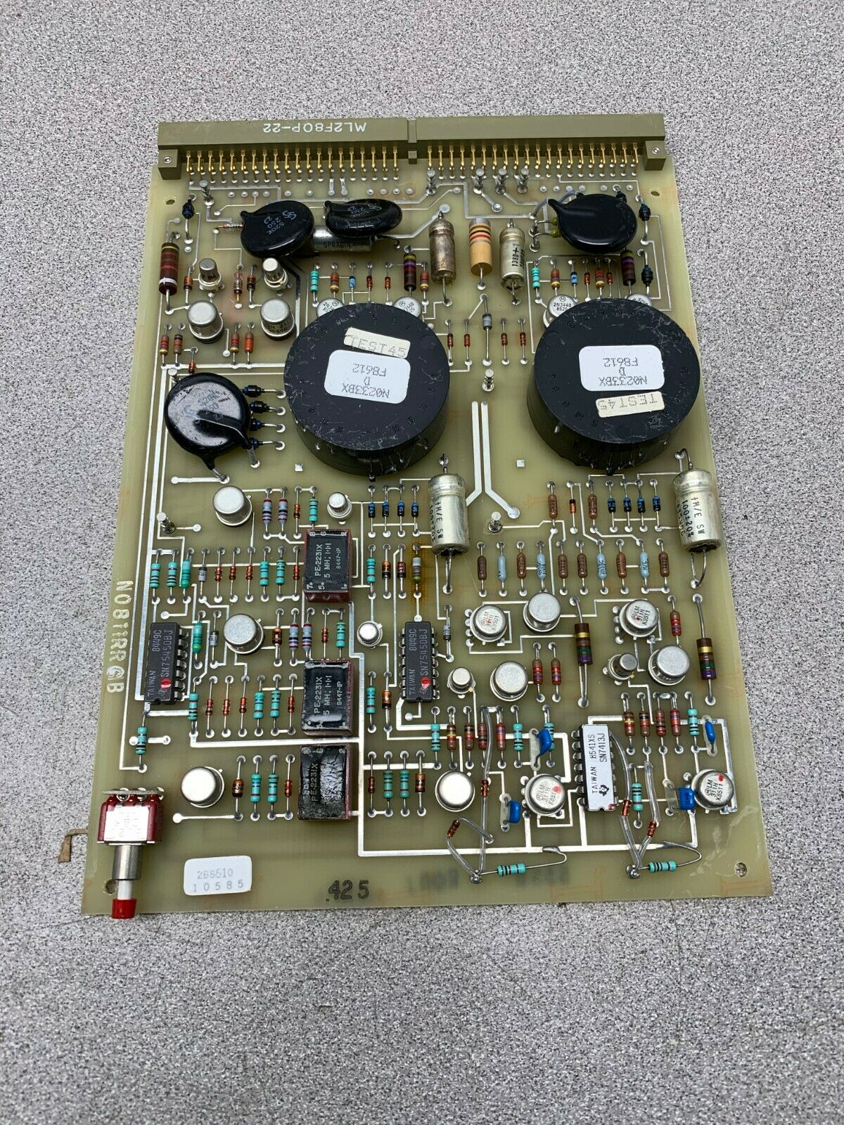 USED INVENSYS CIRCUIT BOARD N0811RR GD