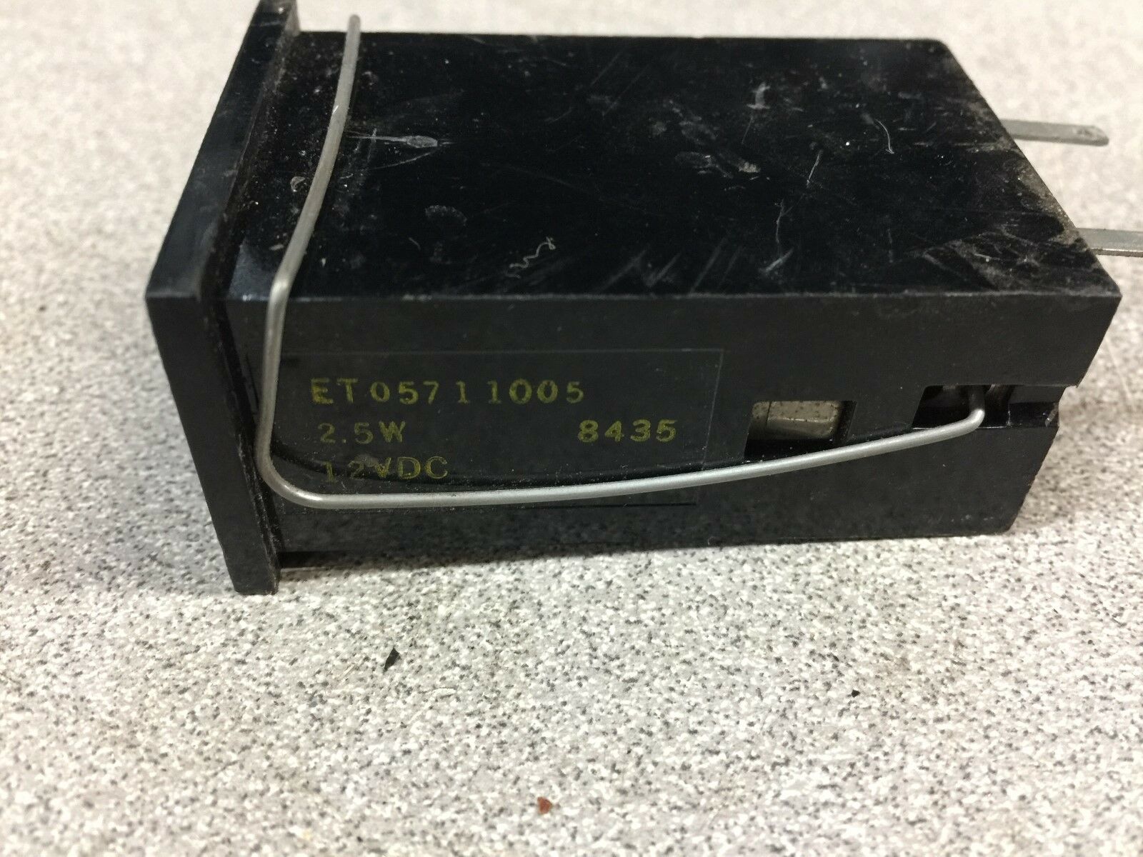 USED SODECO 7DIGIT INPULSE 12VDC COUNTER 8435