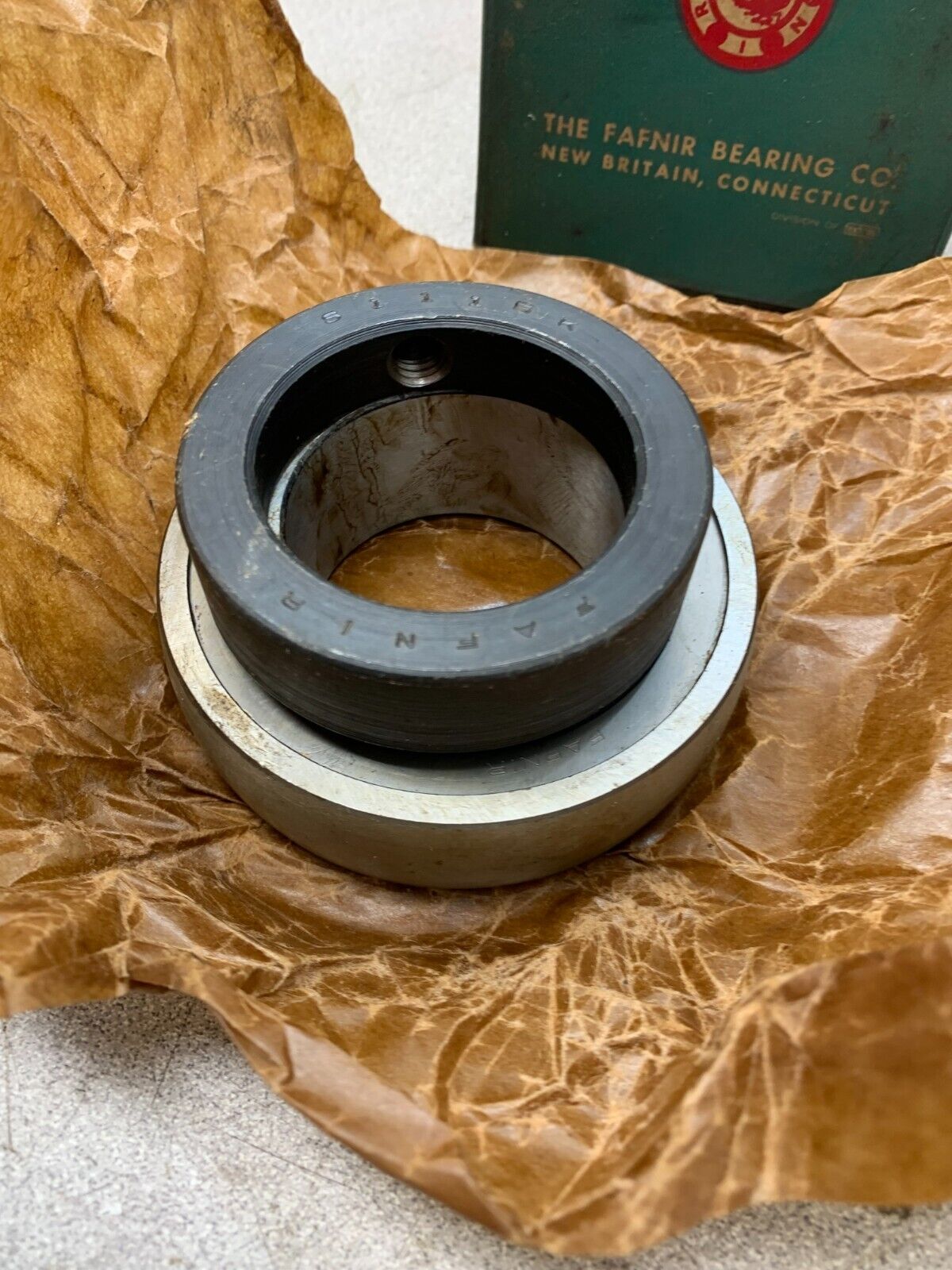 NEW IN BOX FAFNIR INSERT BEARING GRA115PPB WITH LOCKING COLLAR