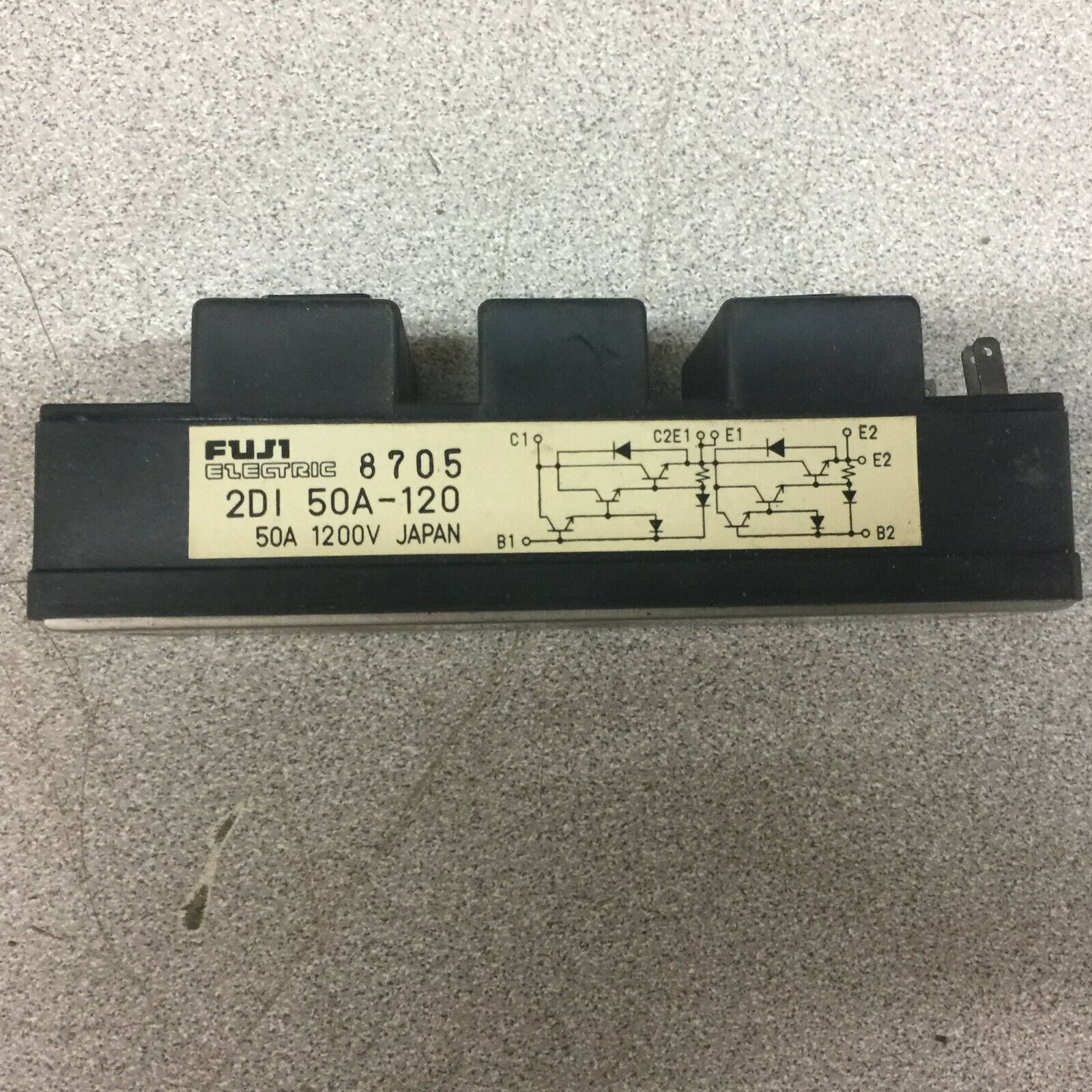 NEW NO BOX FUJI POWER TRANSISTOR MODULE 1200V 440 to 480 2DI50A-120