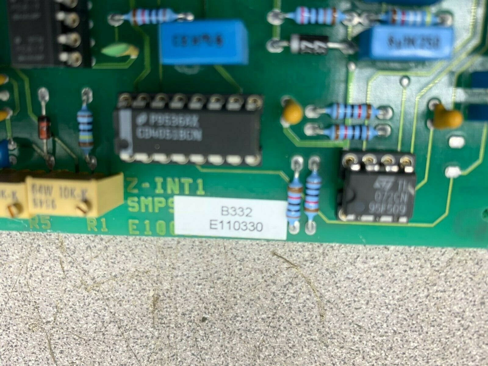 USED EMHART CIRCUIT BOARD E110330