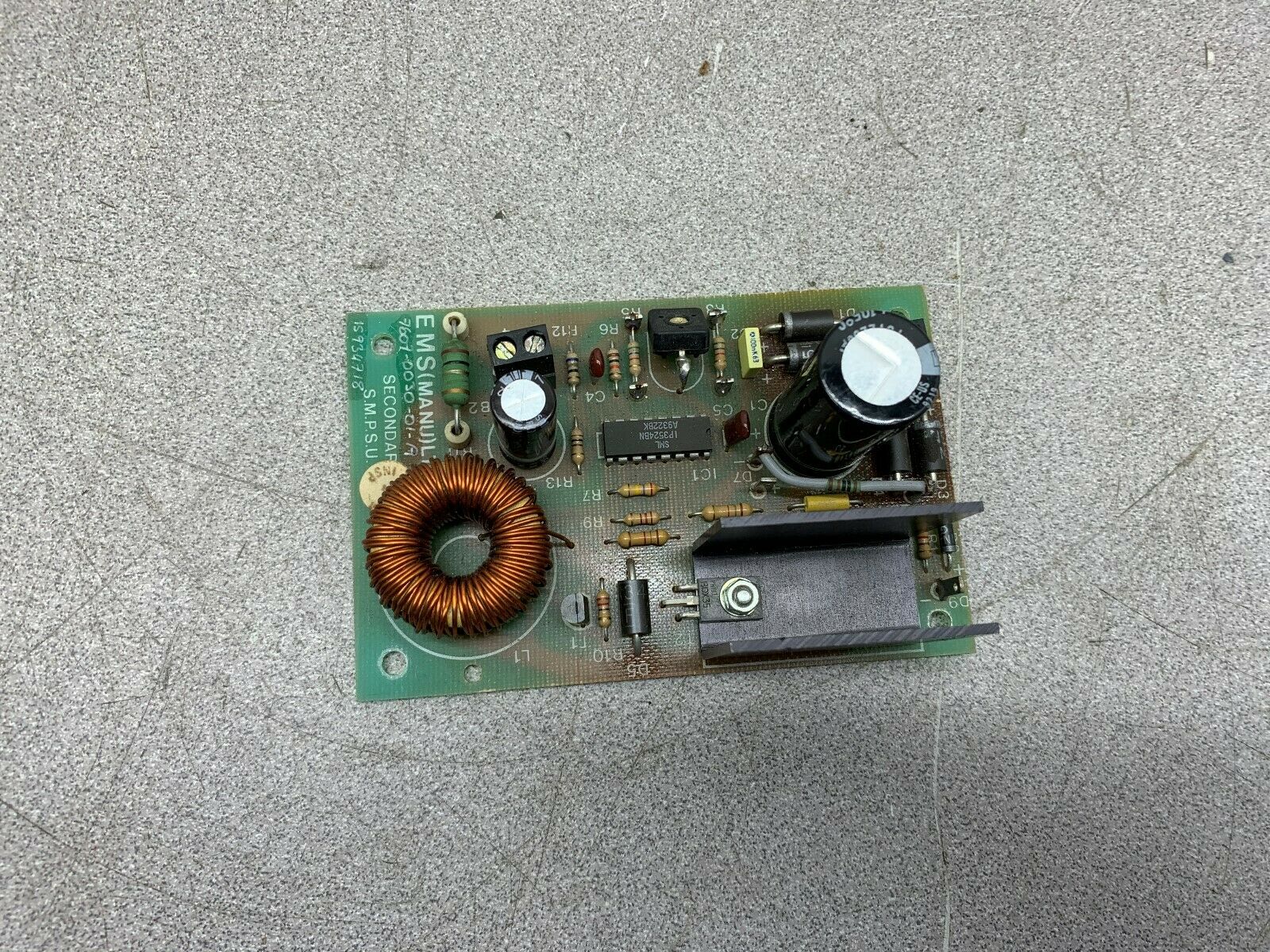 USED EMS CIRCUIT BOARD 7607-0030-01-A