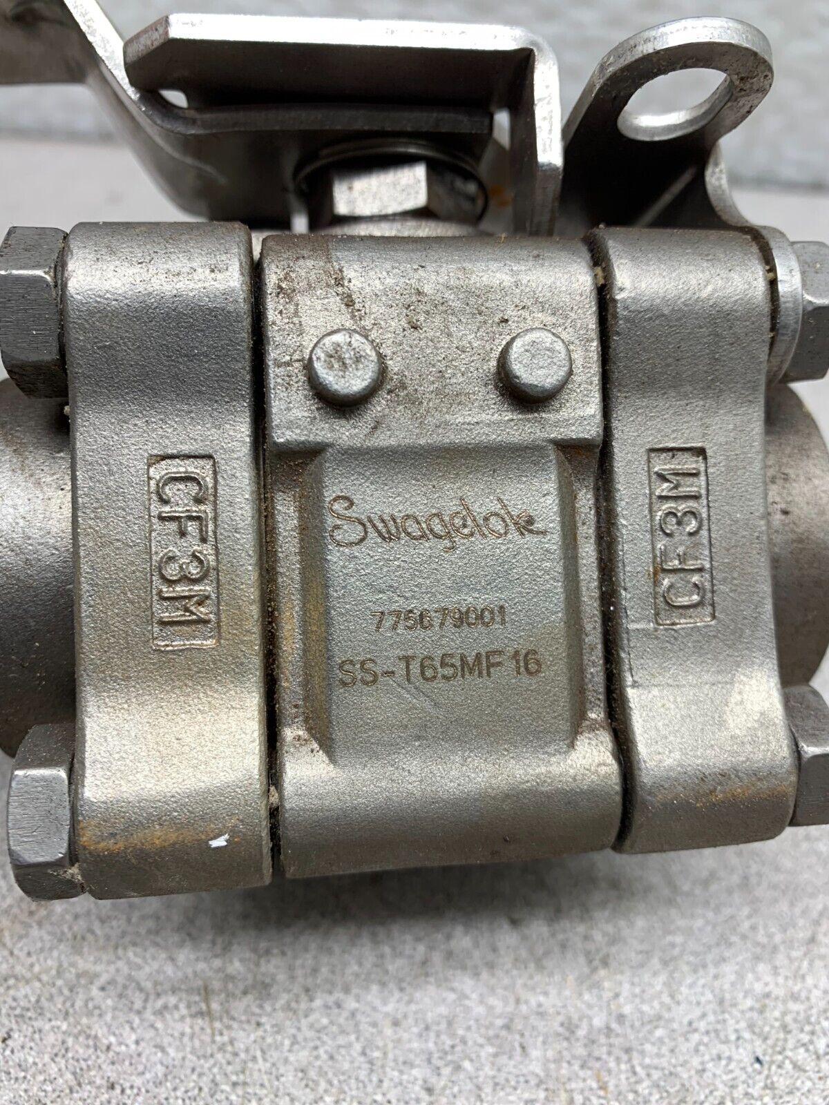 NEW SWAGELOK CF3M 1000 PSIG. THERMAL SERVICE BALL VALVE SS-T65MF16