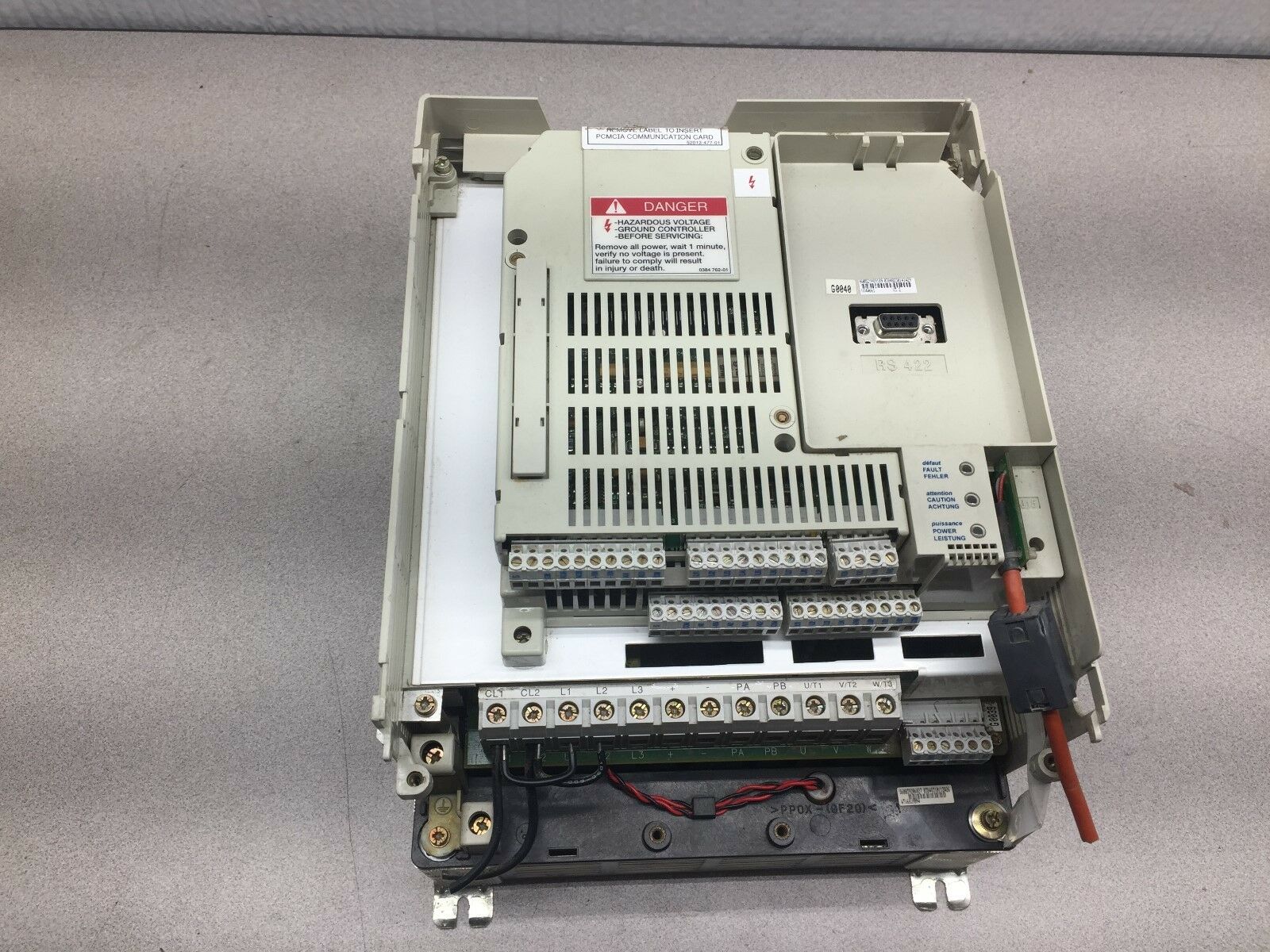 USED TELEMECANIQUE 7.5HP 3PH AC DRIVE ATV66U90N4