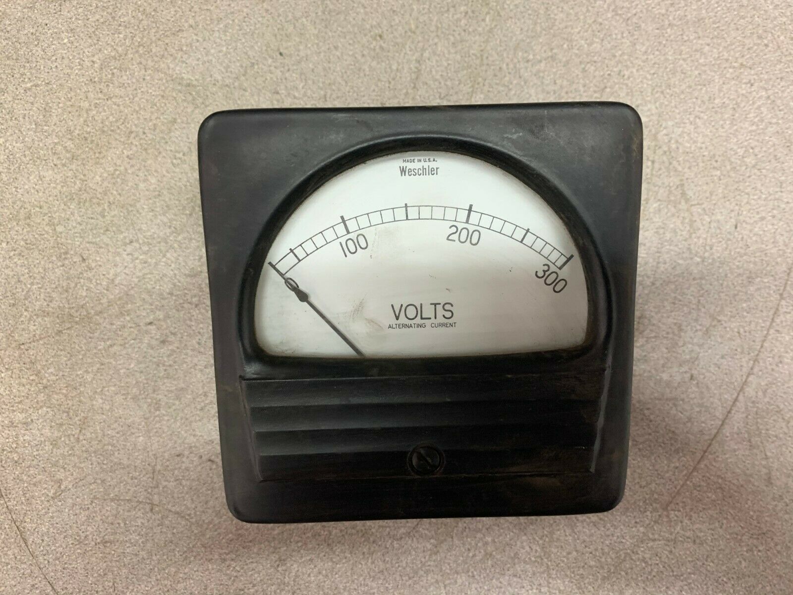 USED WESCHLER 0-300 ACV METER 6240616