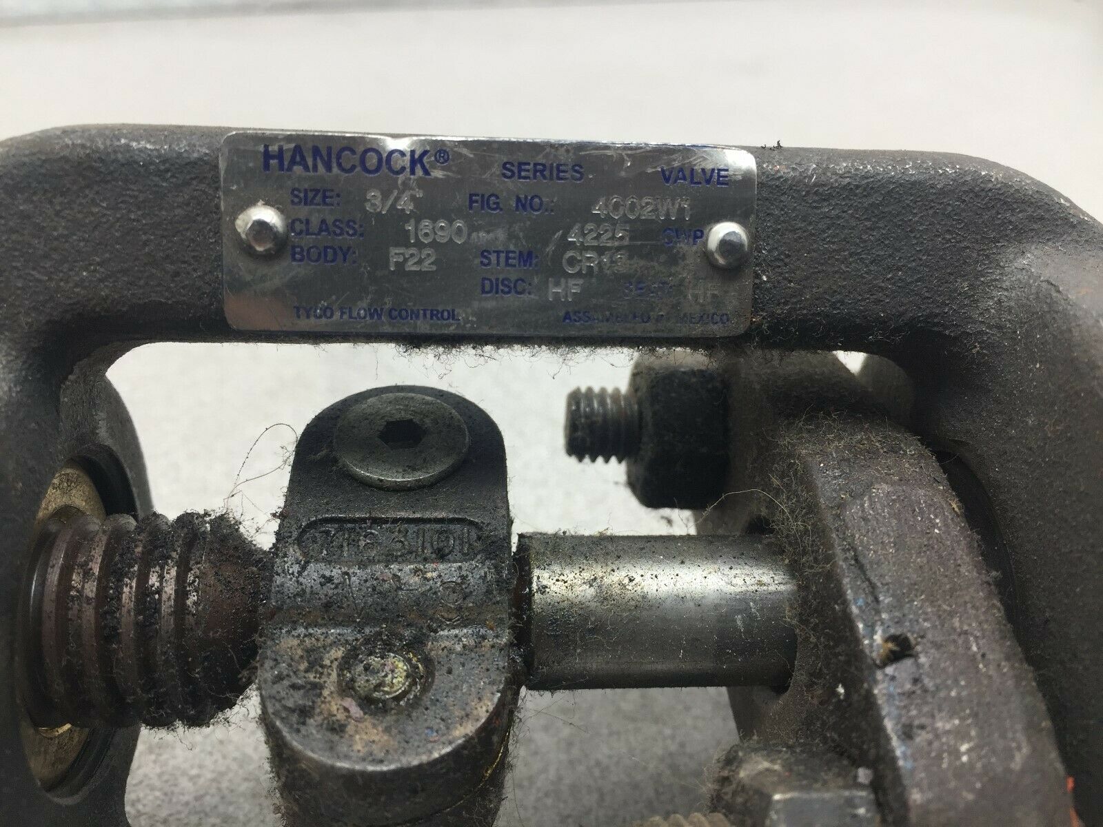 NEW NO BOX HANCOCK 3/4" WELD ON CLASS 1690 4225 CWP VALVE 4002 W1