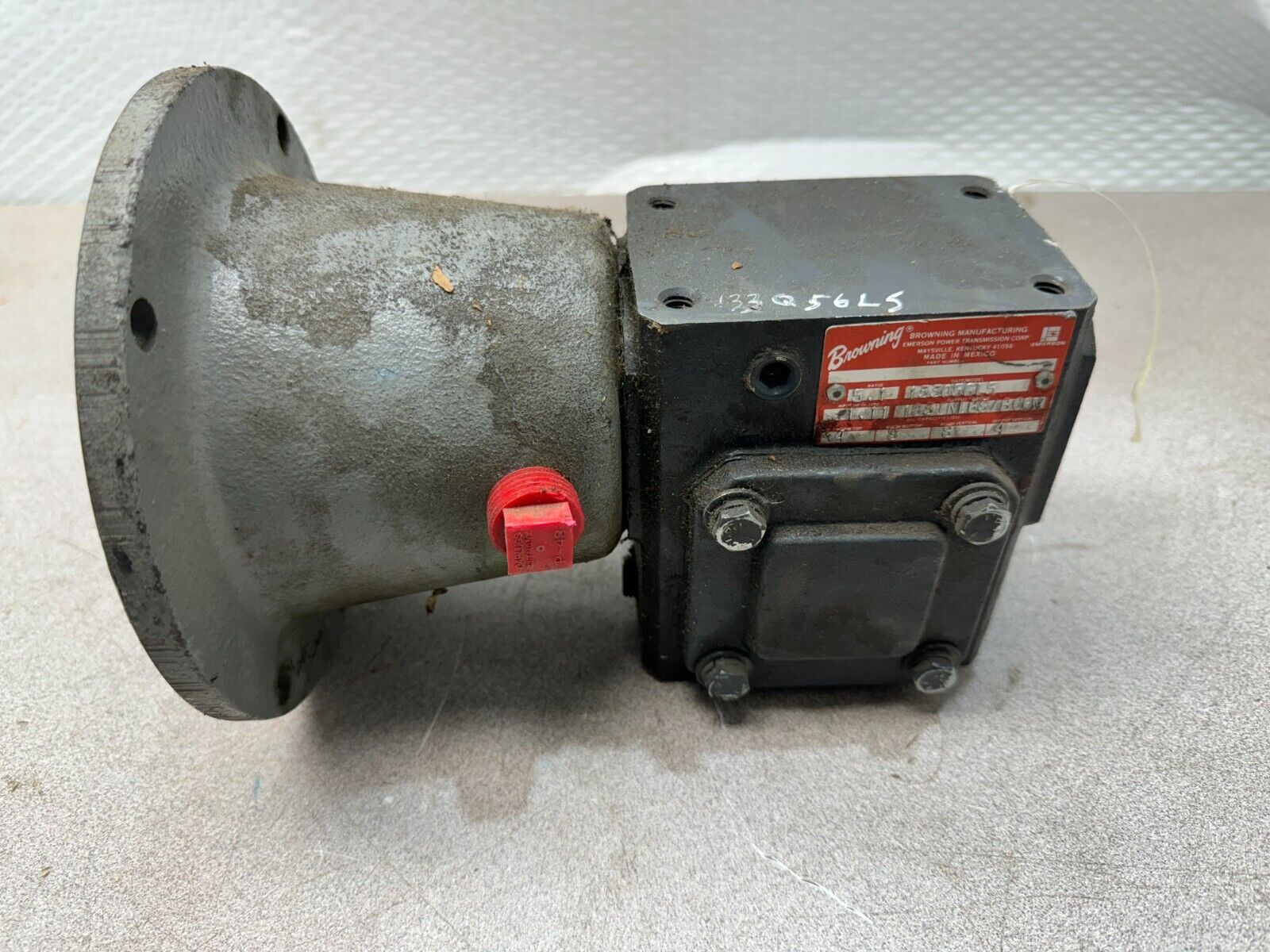 USED BROWNING GEAR REDUCER 5.1 RATIO 133Q56L5