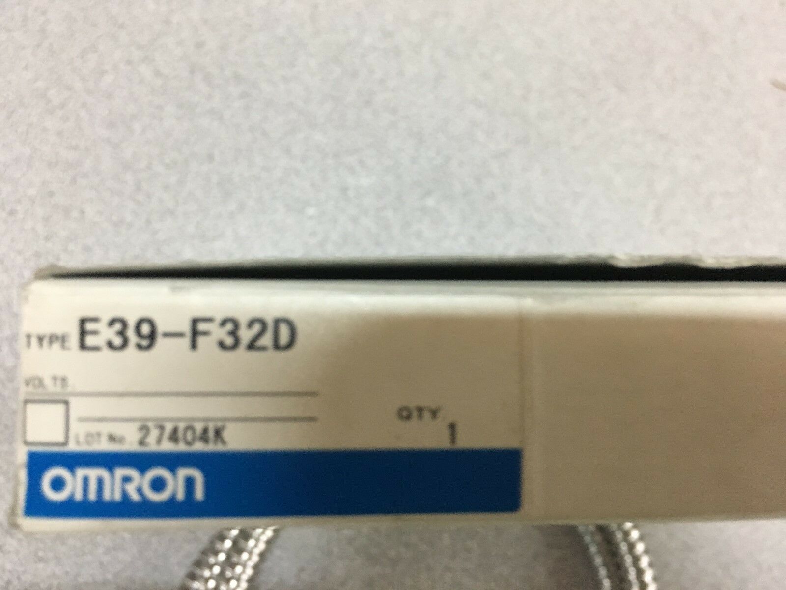 NEW IN BOX OMRON SENSOR E39-F32D