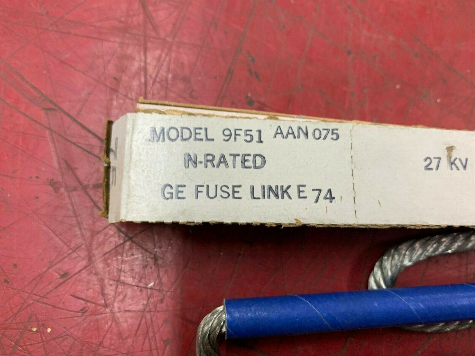 NEW IN BOX GENERAL ELECTRIC FUSE LINK 9F51AAN075