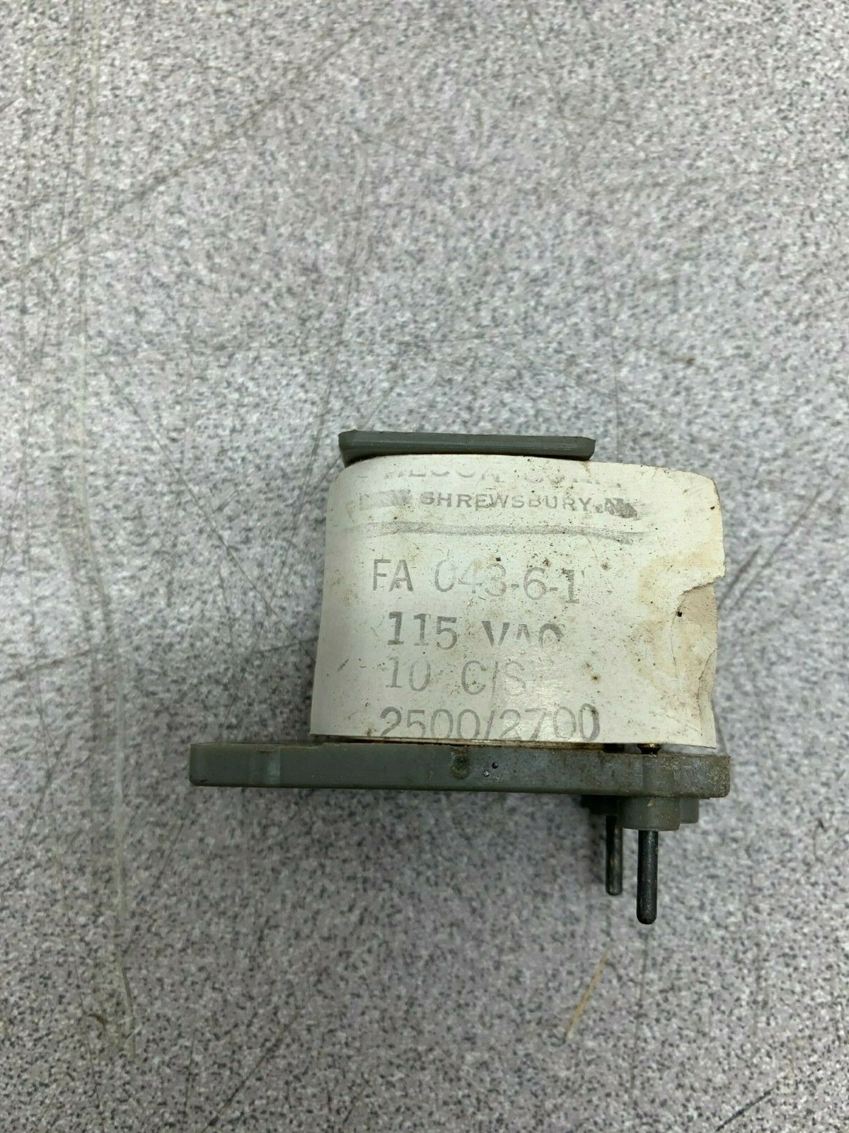 NEW NO BOX SHREWSBERRY COIL FA 043-6-1