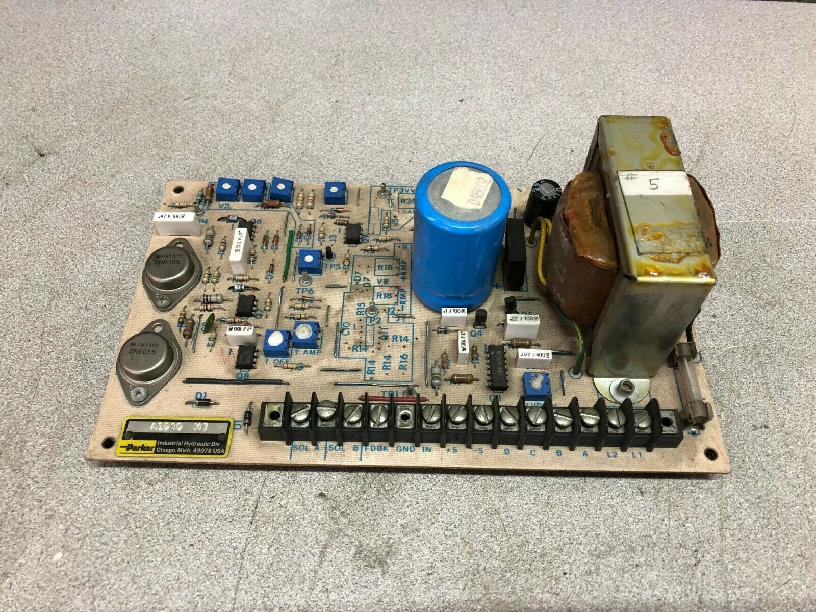 USED PARKER CIRCUIT BOARD ASD10 MT