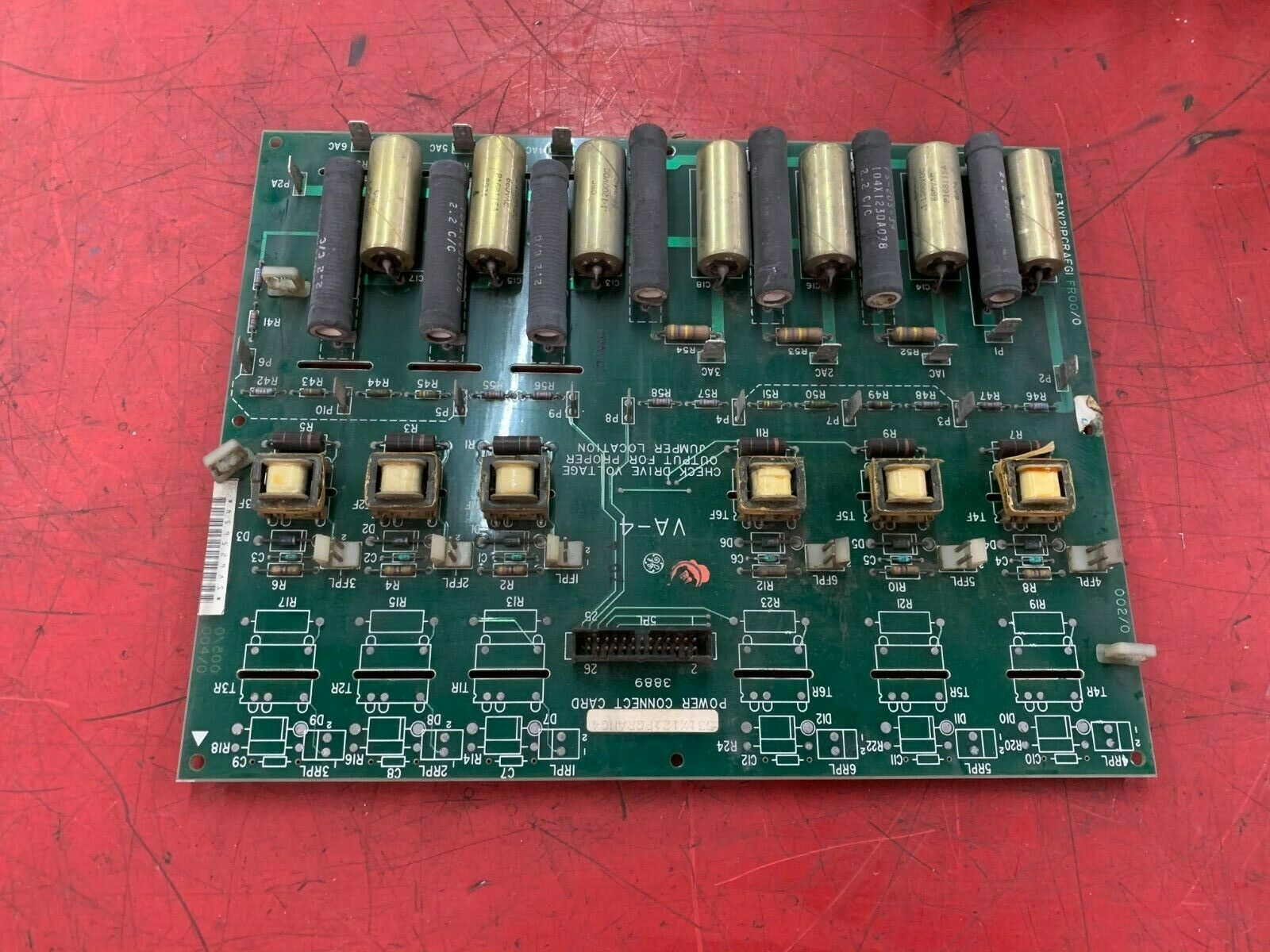 USED GENERAL ELECTRIC POWER CONNECT BOARD F31X12PCRAEG1 FR00/0