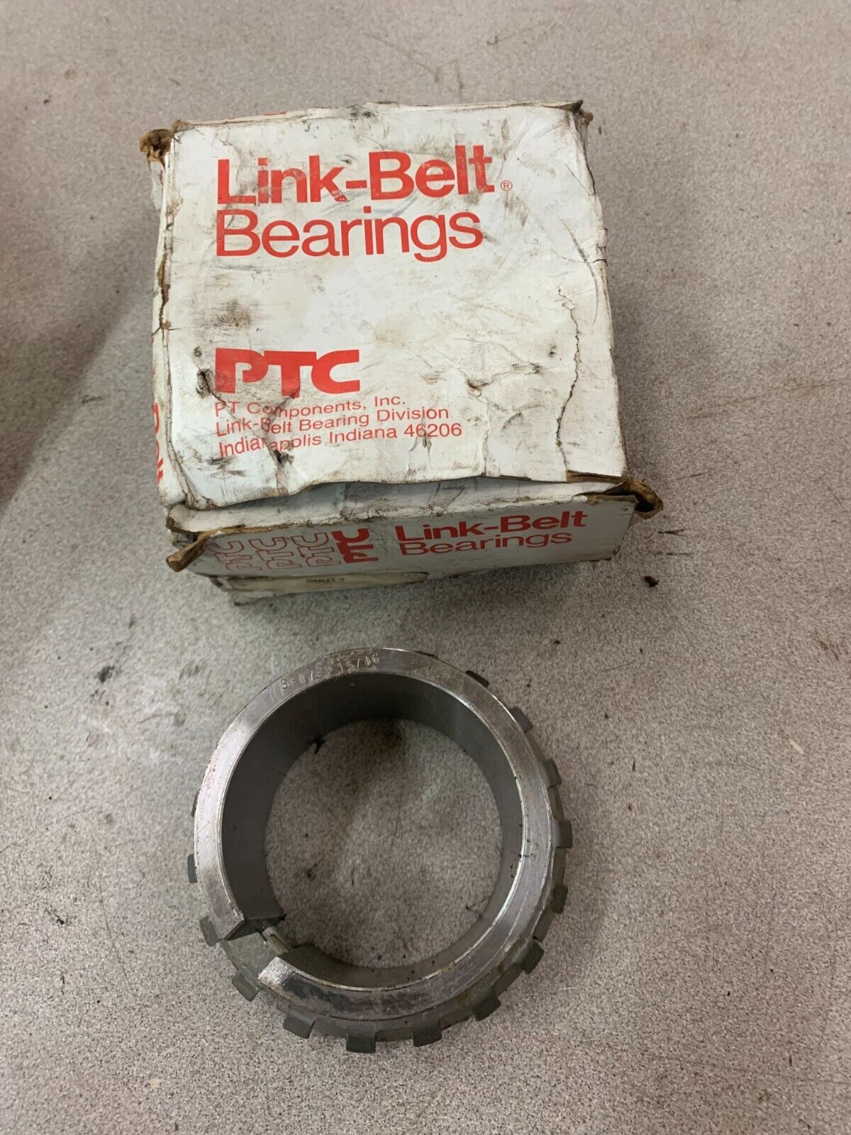 NEW IN BOX LINK-BELT 2-15/16" BORE ADAPTER BEARING SNW17