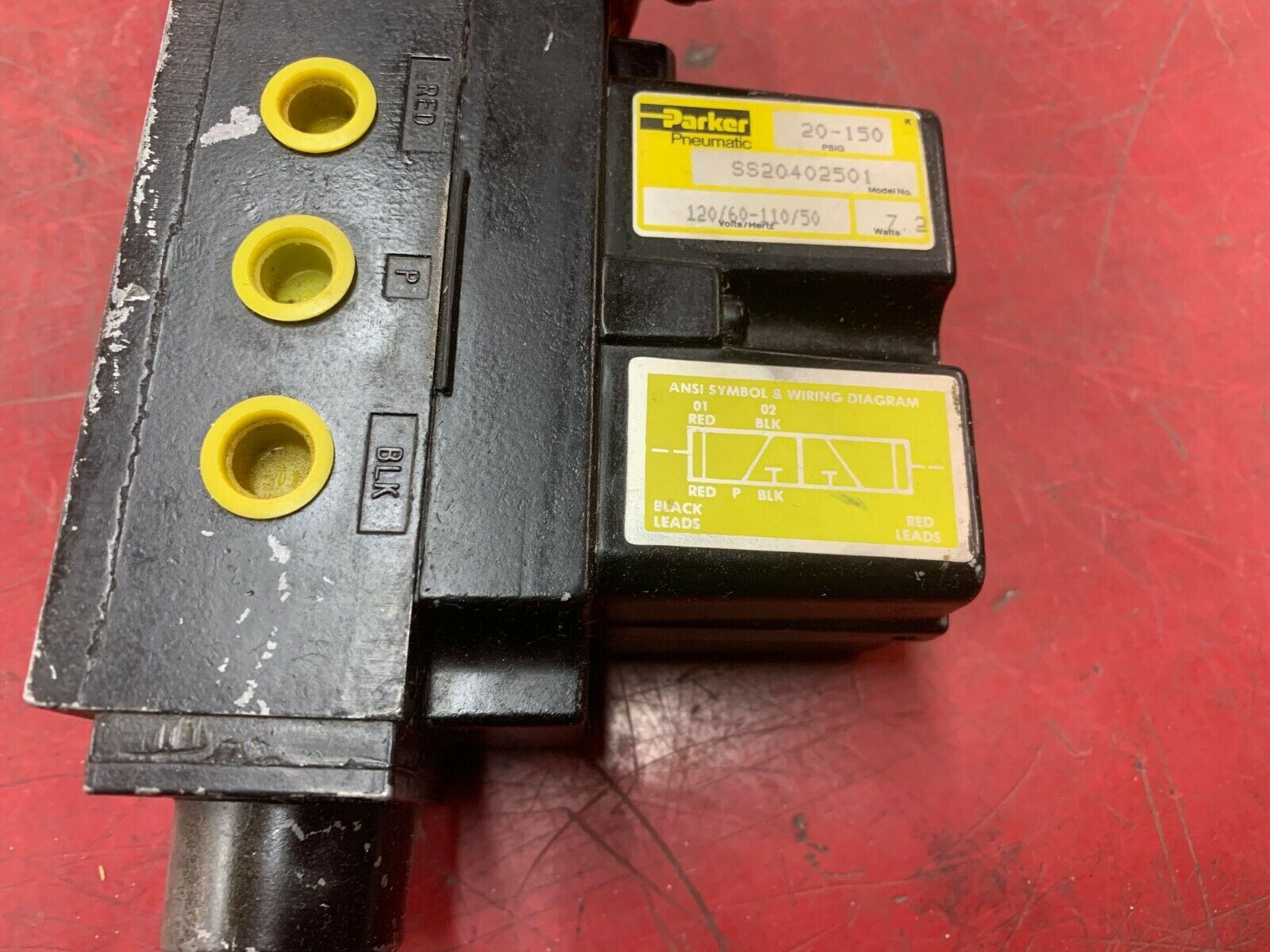 NEW NO BOX PARKER PNEUMATIC VALVE SS20402501