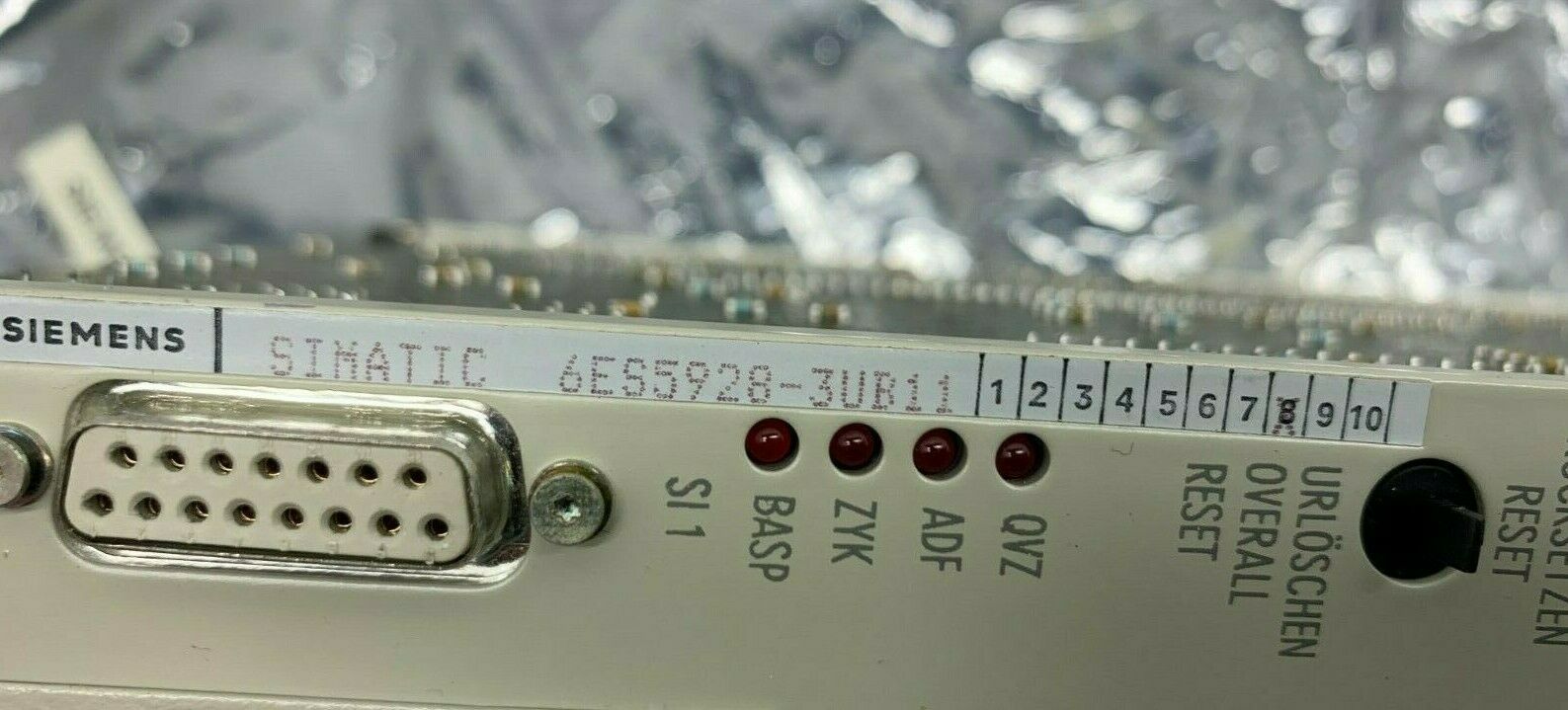 USED SIEMENS CPU MODULE 6ES5928-2UB11