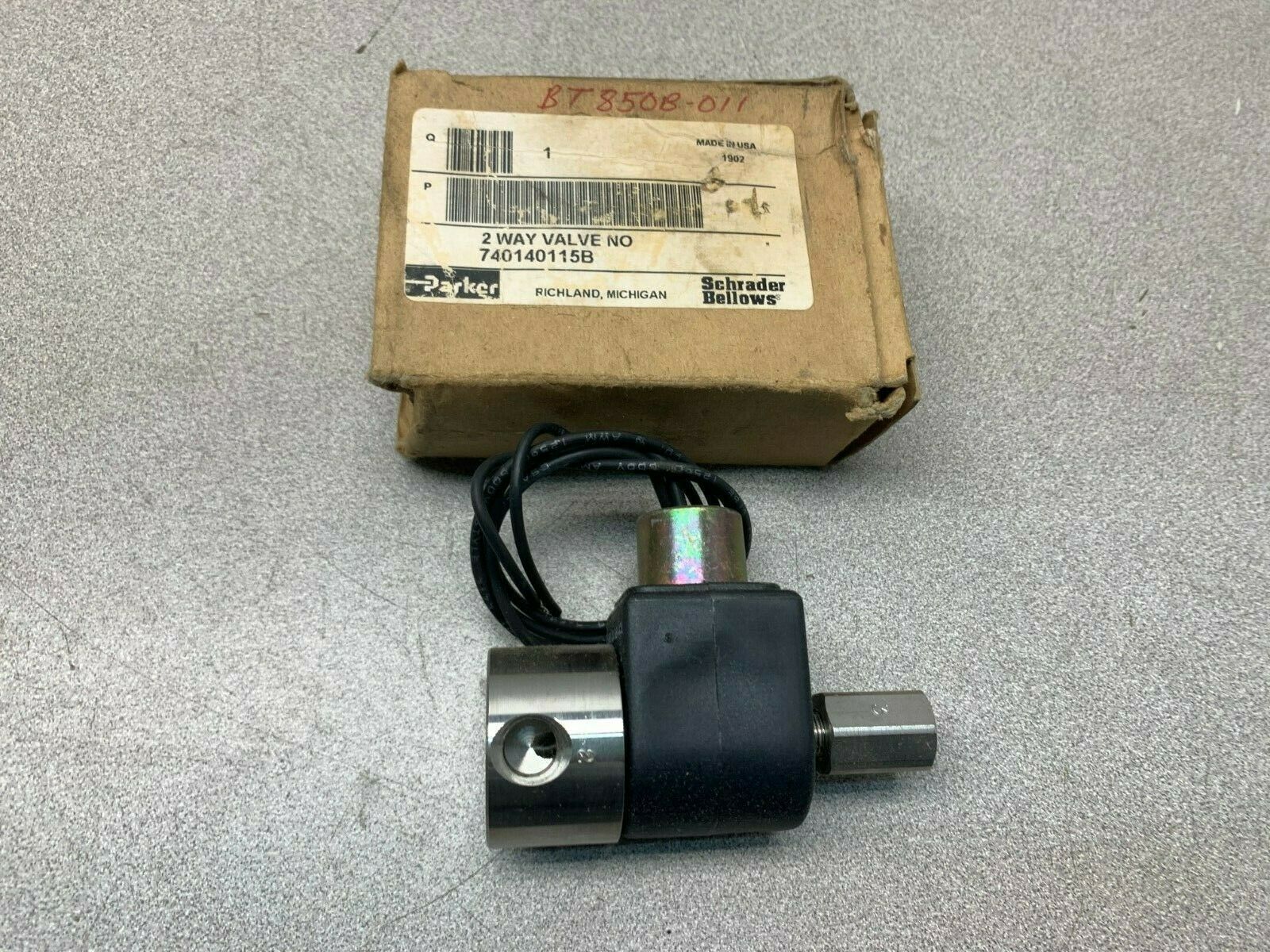 NEW IN BOX PARKER 2 WAY VALVE 740140115B