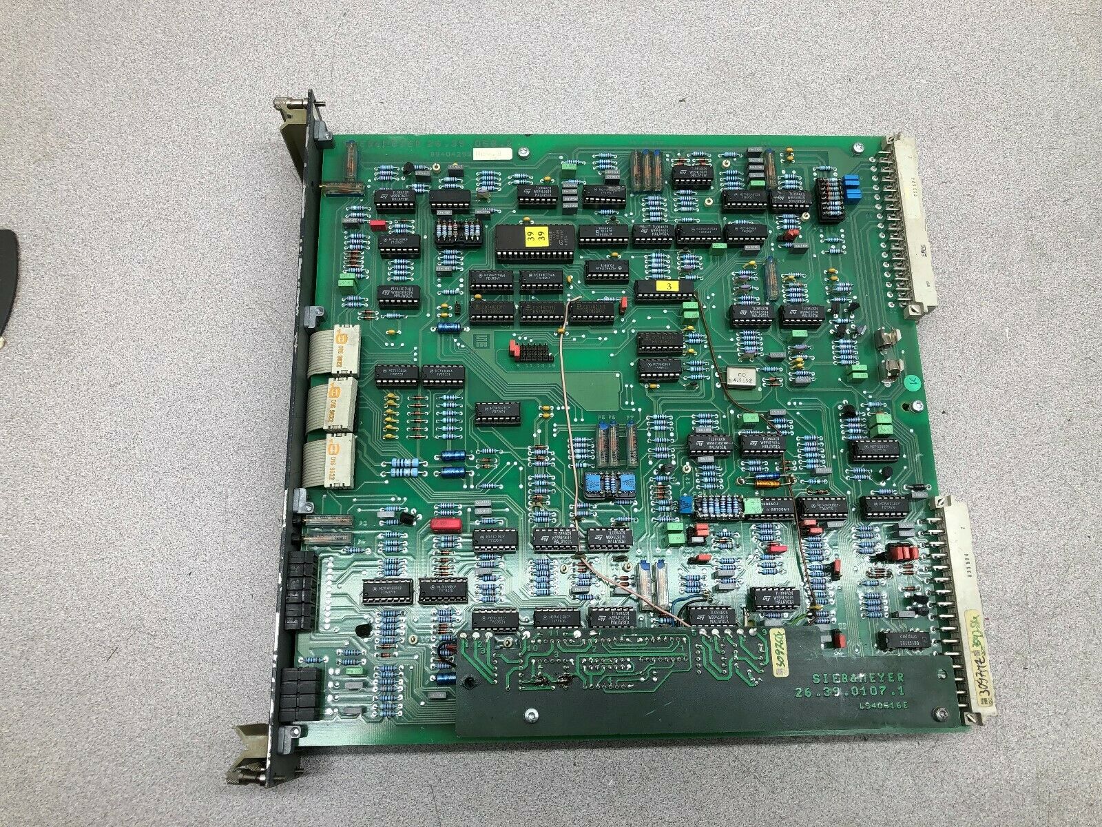 USED SIEB & MEYERS R-SERVO 2.1 SERVO BOARD MODULE 26.39.058.2