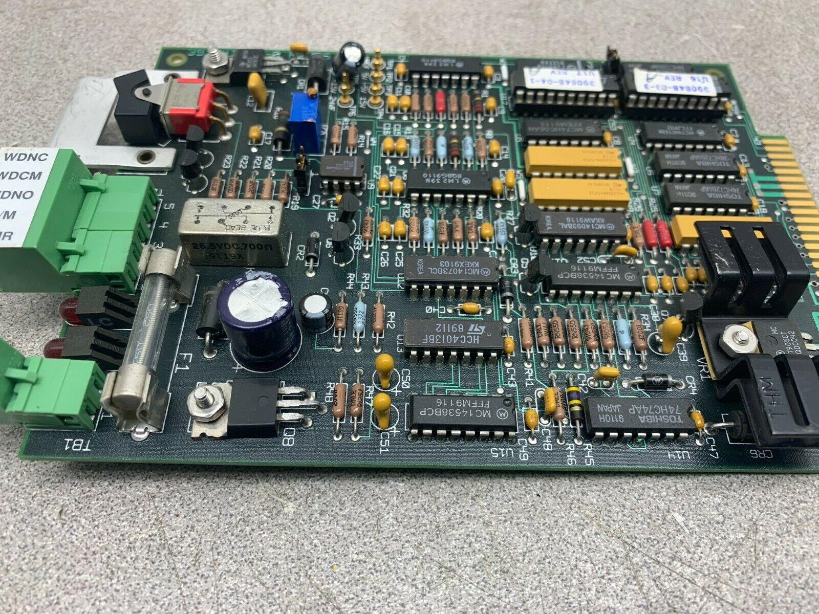 USED EMERSON PC BOARD 392041-01-4